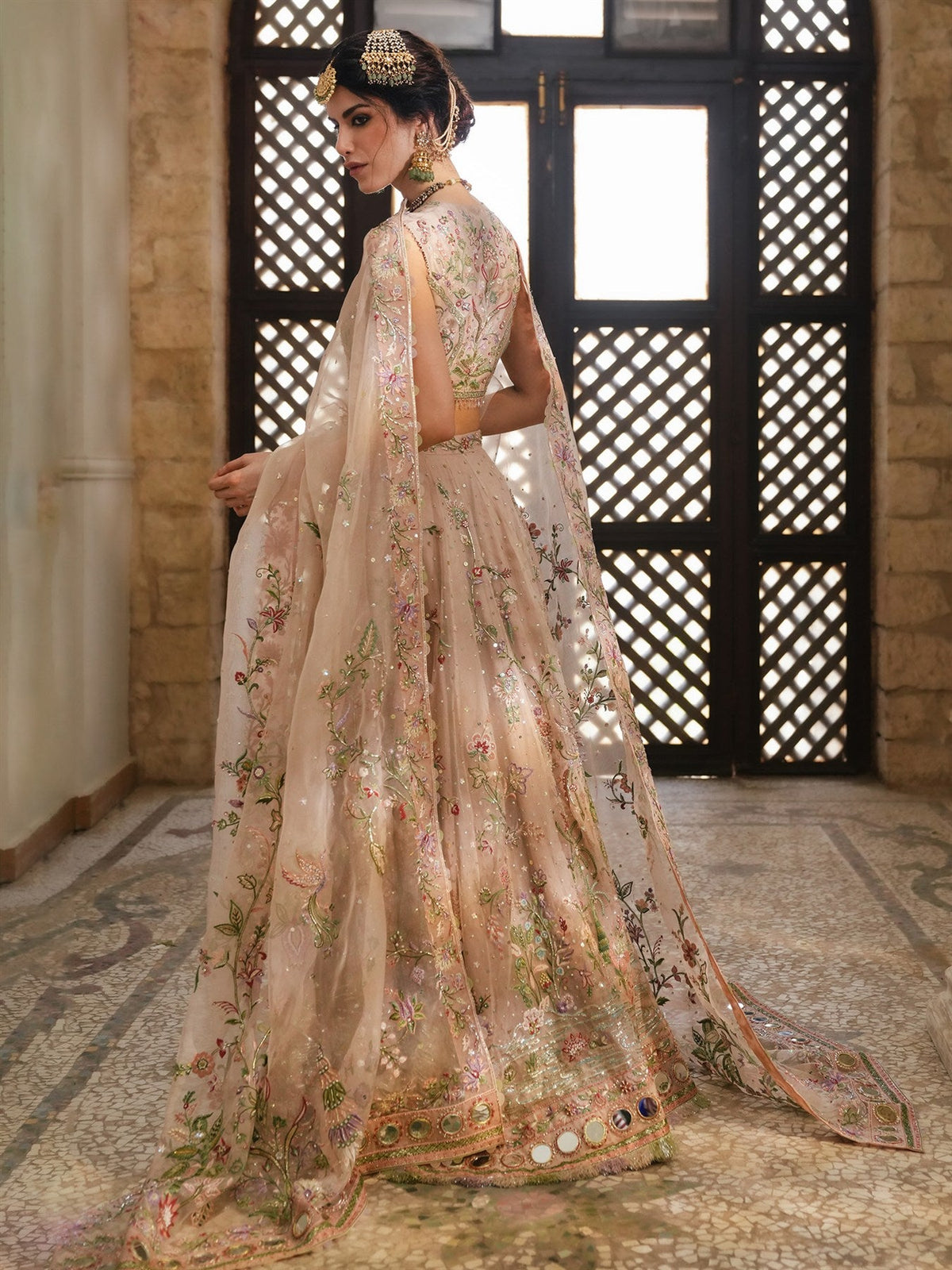 Blouse, Lehenga & Dupatta