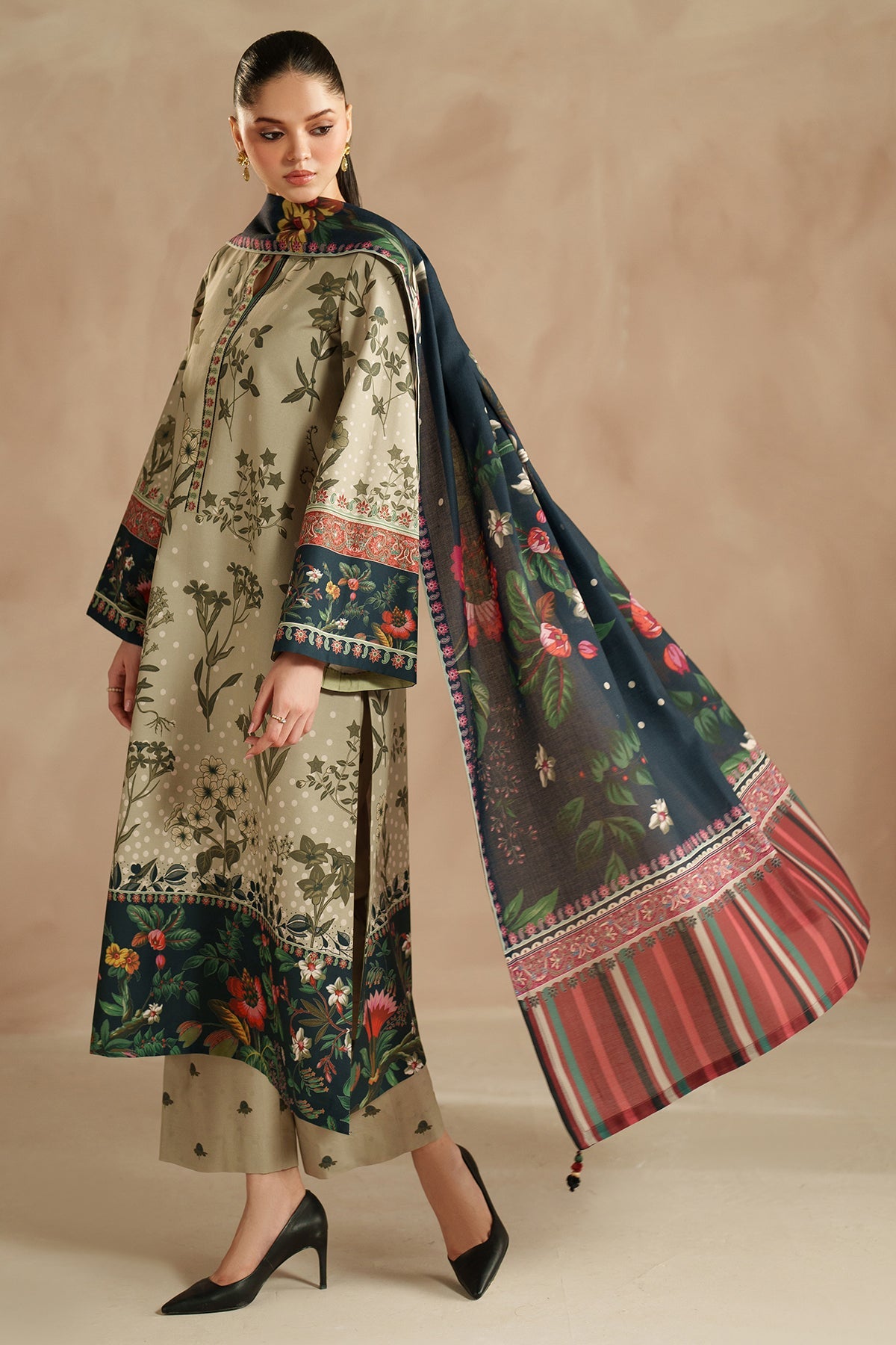 EMBROIDERED PREMIUM VISCOSE RTW-0205