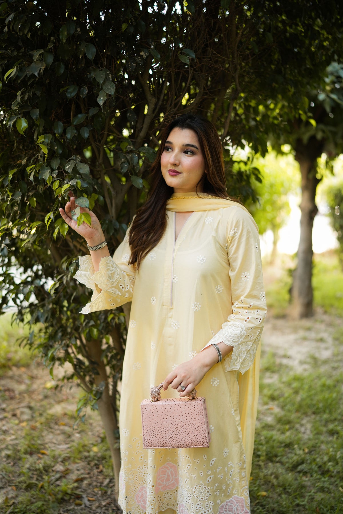 Aneelas Lawn Emb 2pc [LUX-26-57] [Dispatch Time 2.5 Months]