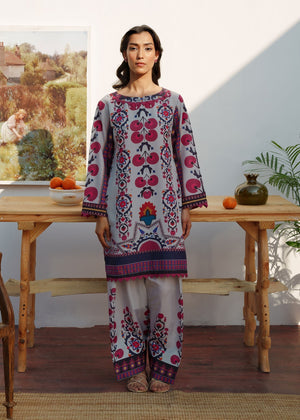 Straight-cut shirt Farshi shalwar CRP25-52