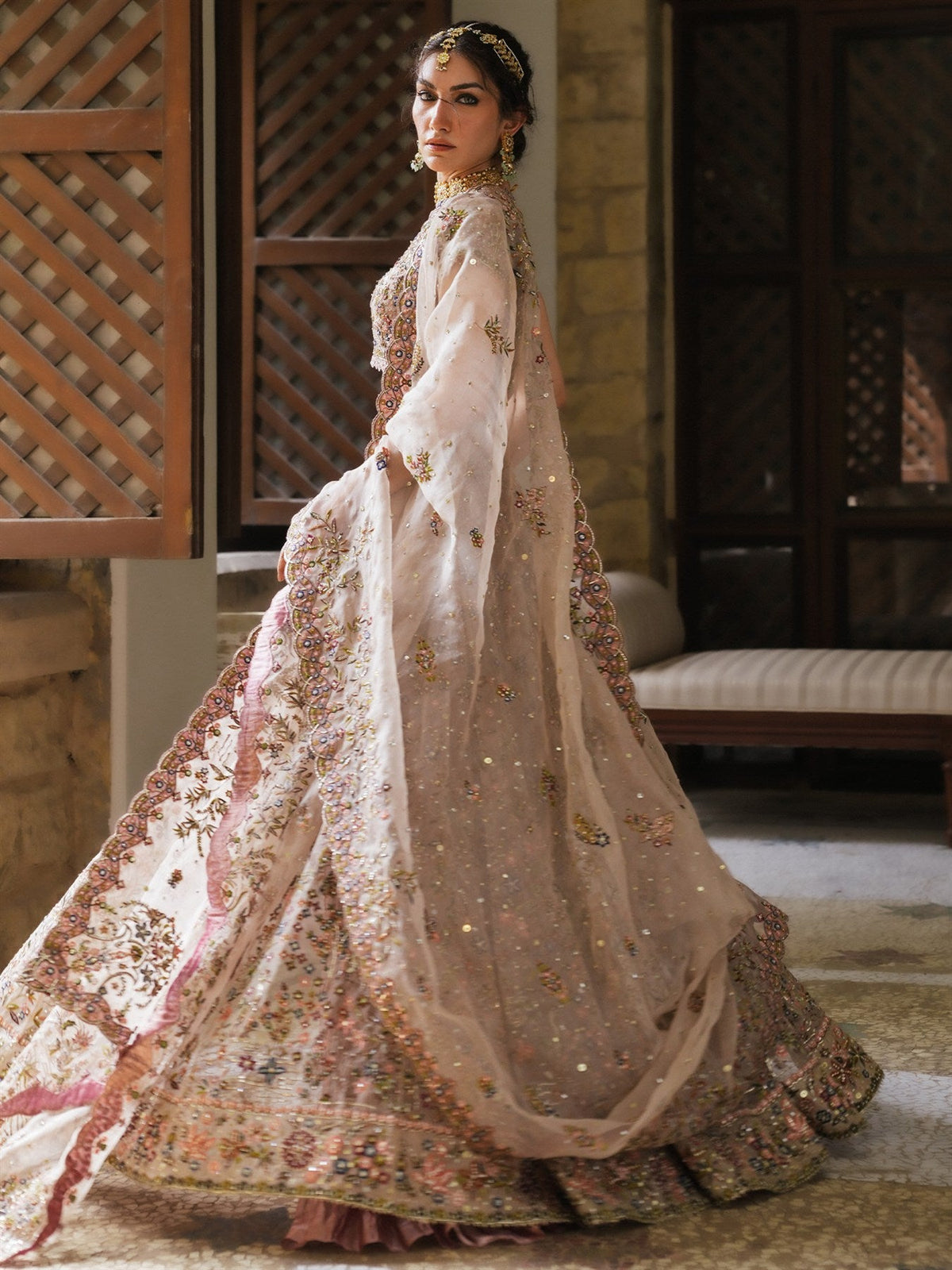 Blouse, Ghagra & Dupatta