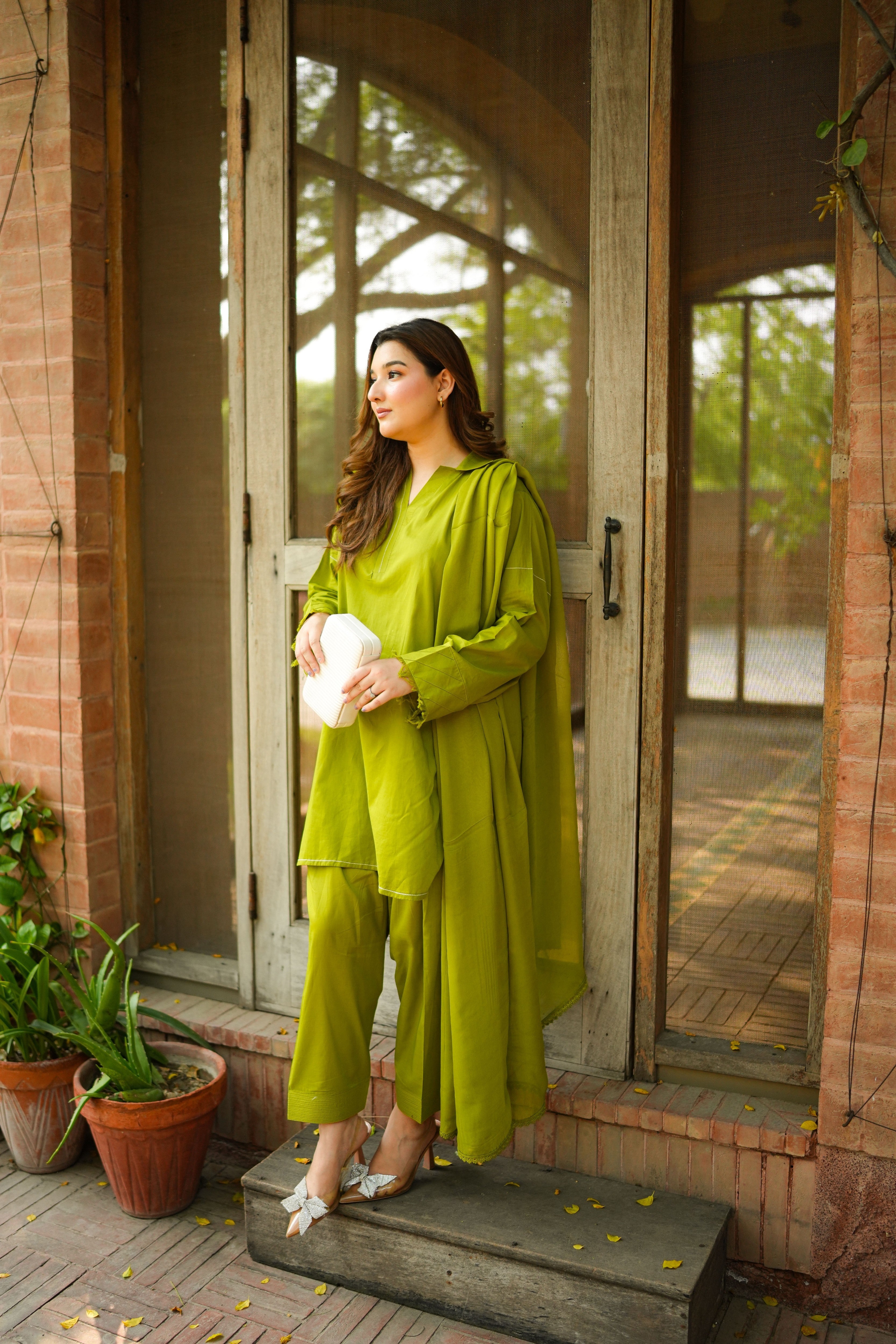 Aneelas Solid Lawn 2pc with Shalwar [SL-11] [Disaptch Time 2 Months]