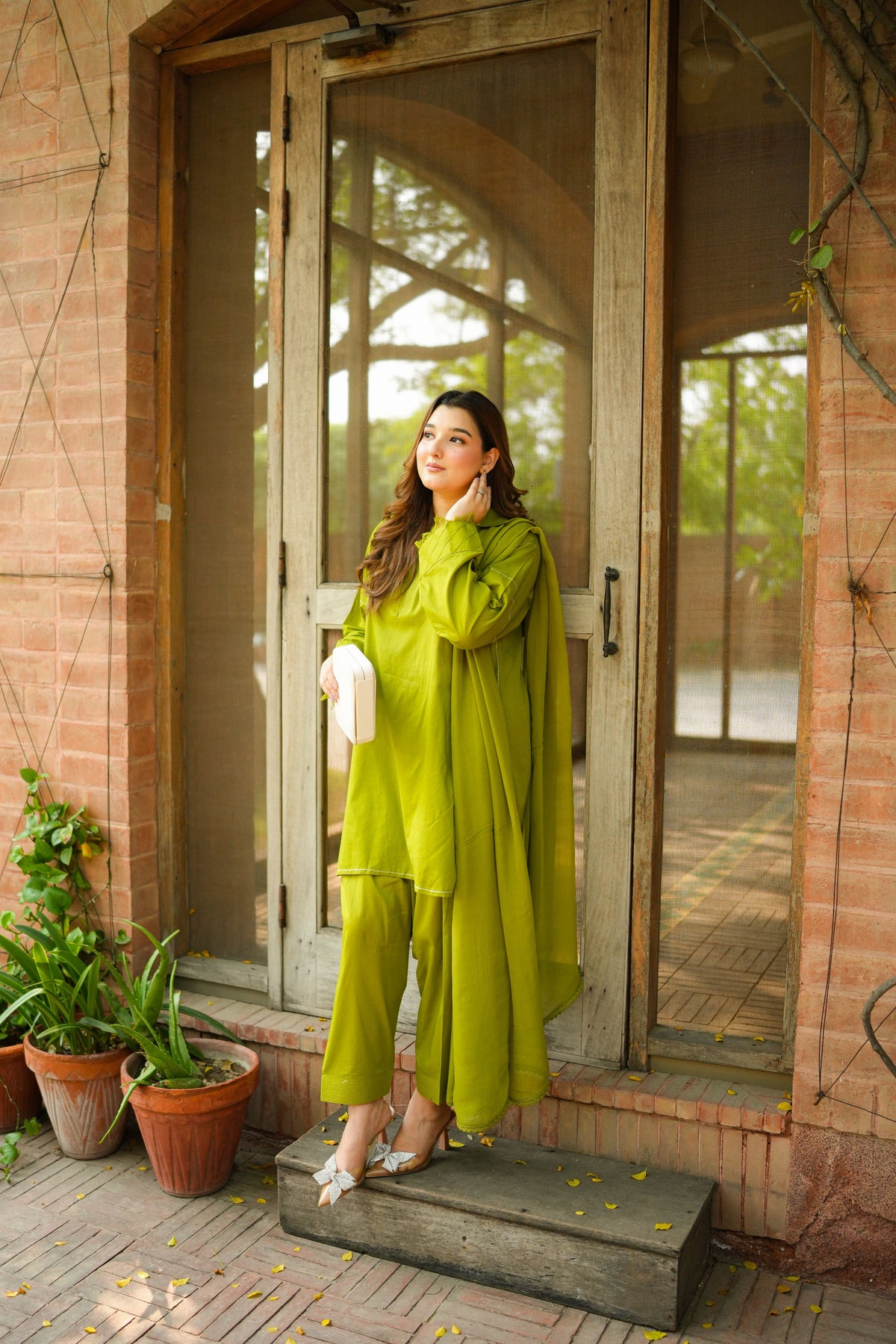 Aneelas Solid Lawn 2pc with Shalwar [SL-11] [Disaptch Time 2 Months]