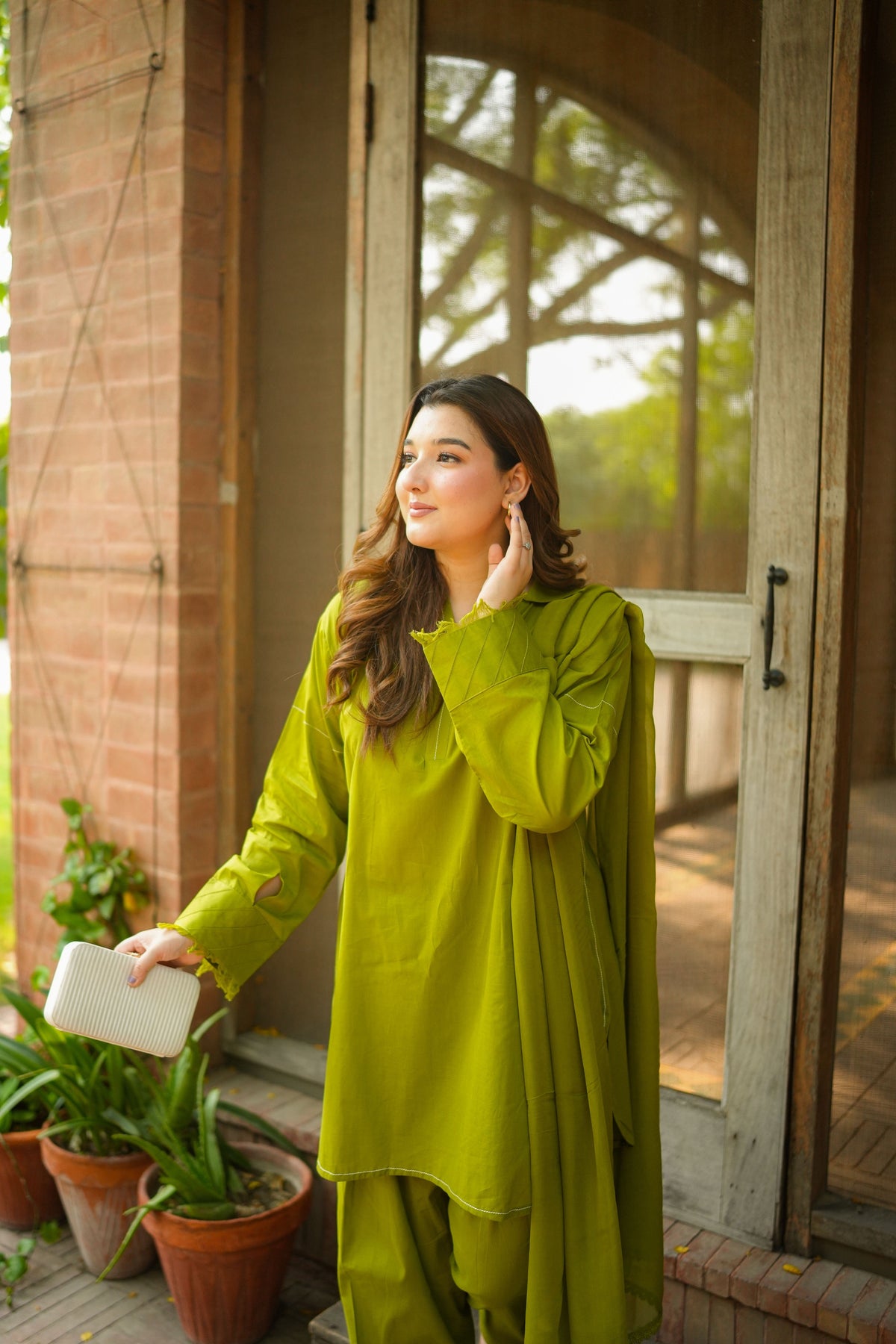 Aneelas Solid Lawn 2pc with Shalwar [SL-11] [Disaptch Time 2 Months]