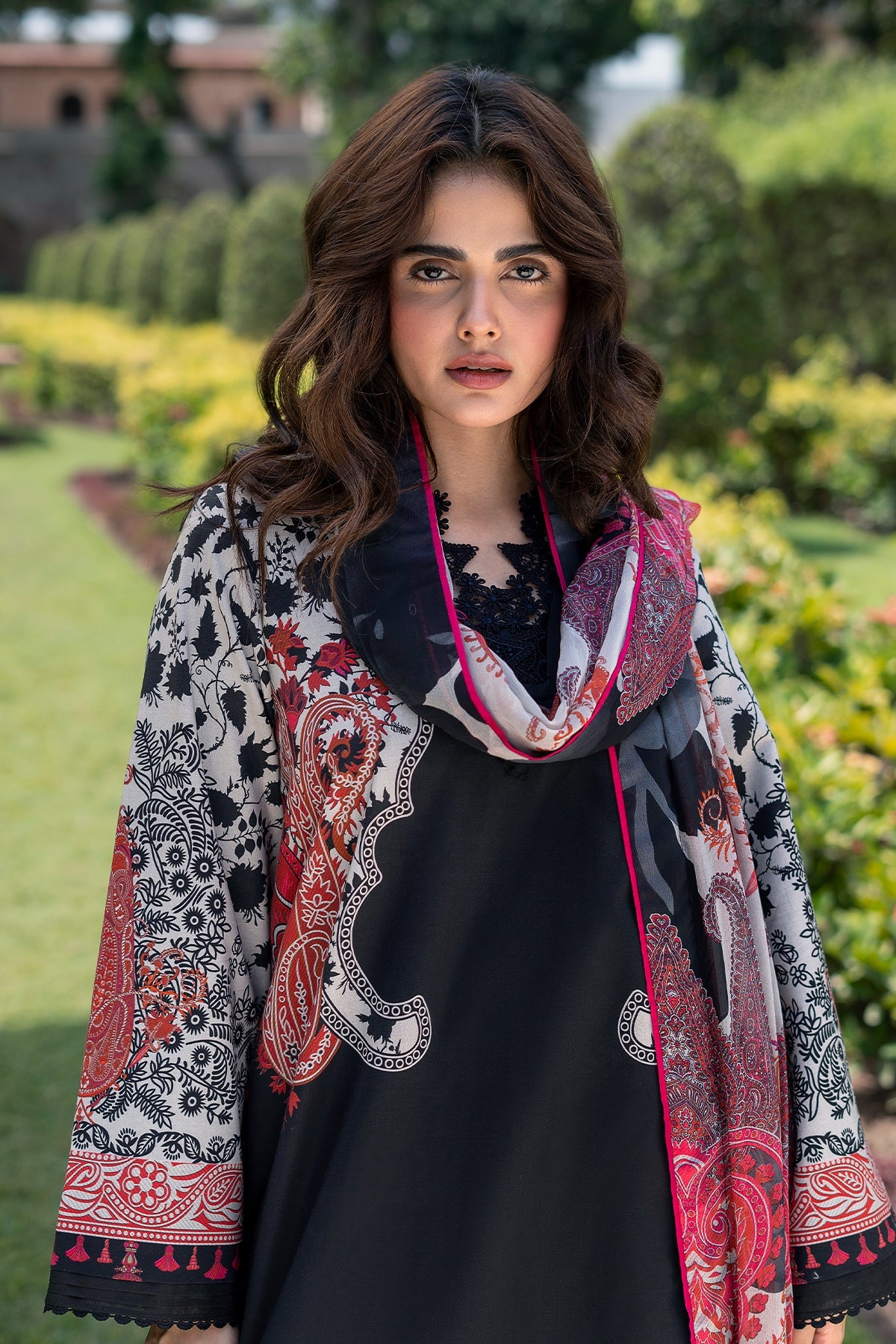 3-PC Unstitched Printed Lawn C-Print Vol 4 CP6-35