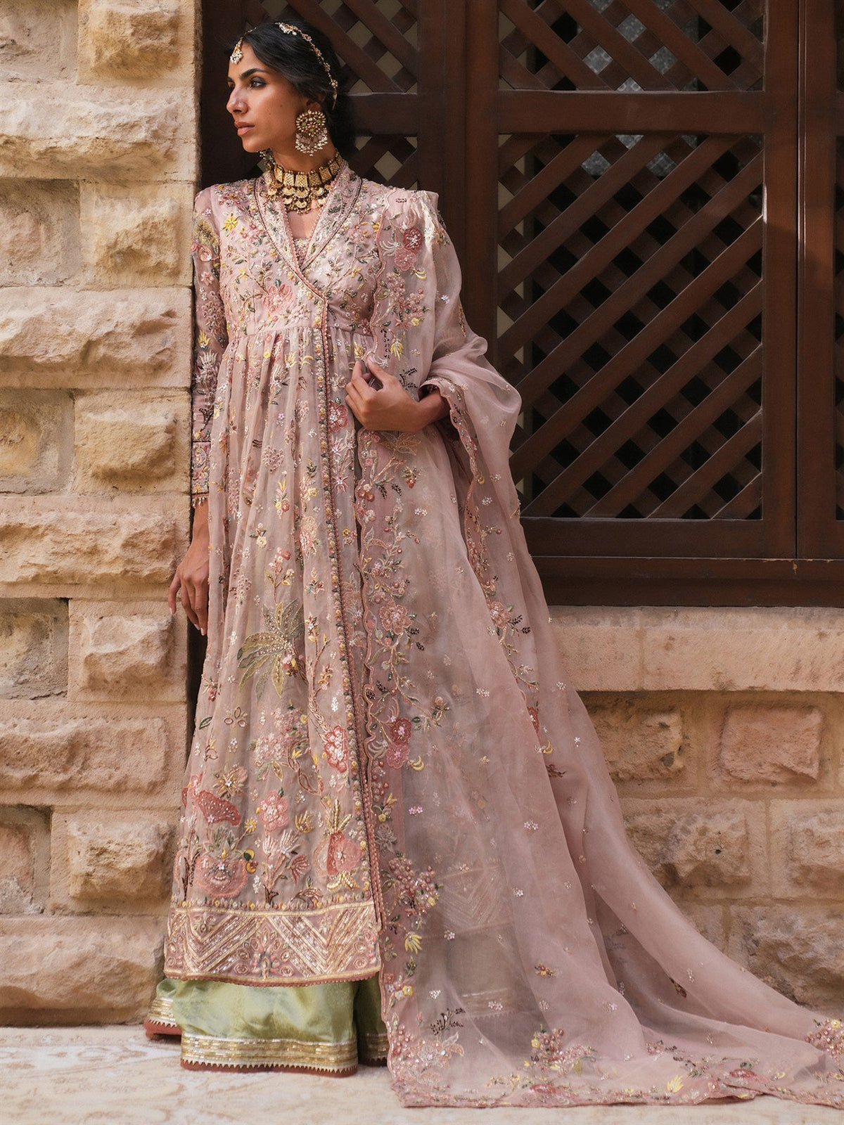 Angarkha, Lehenga & Dupatta
