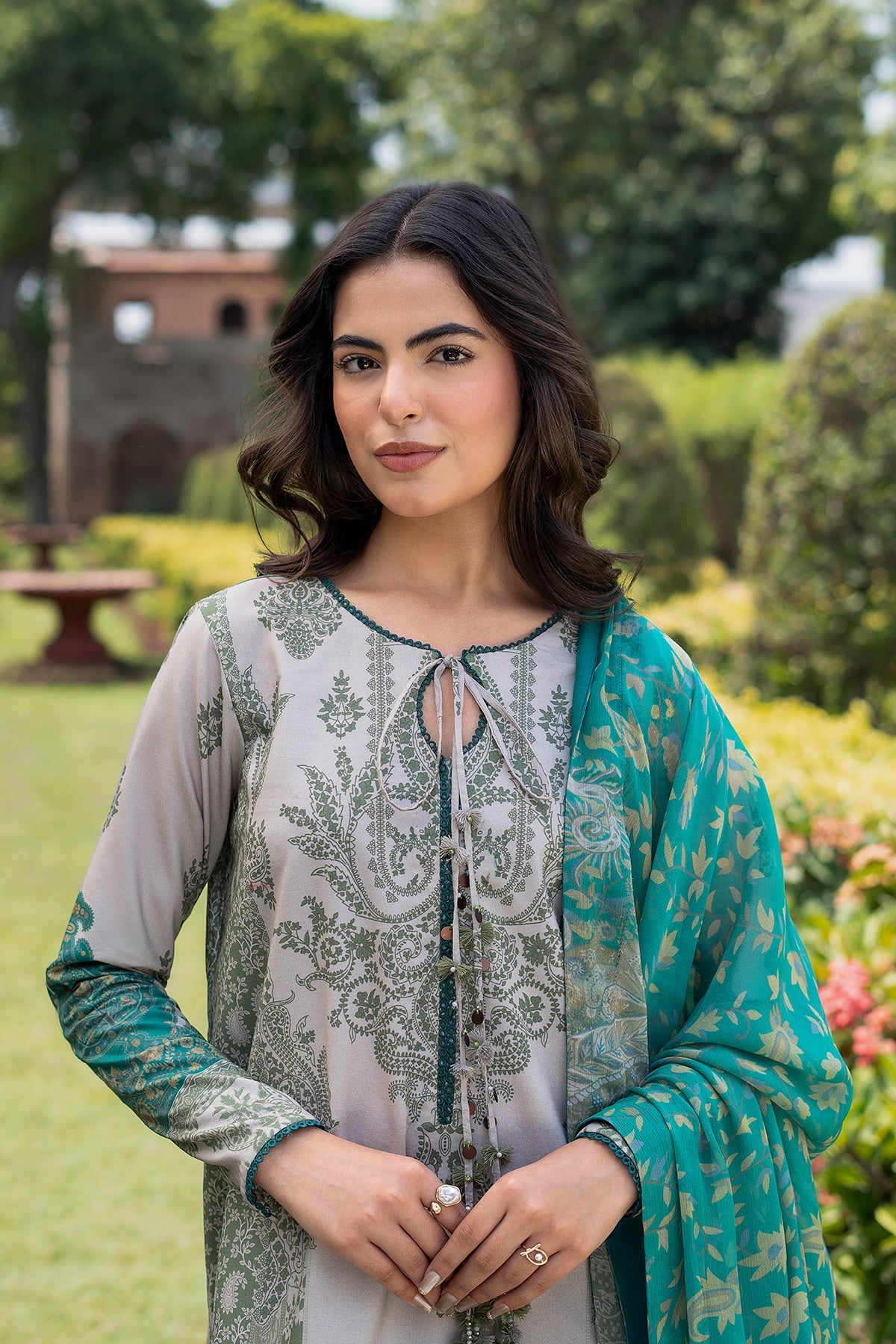 3-PC Unstitched Printed Lawn C-Print Vol 4 CP6-36