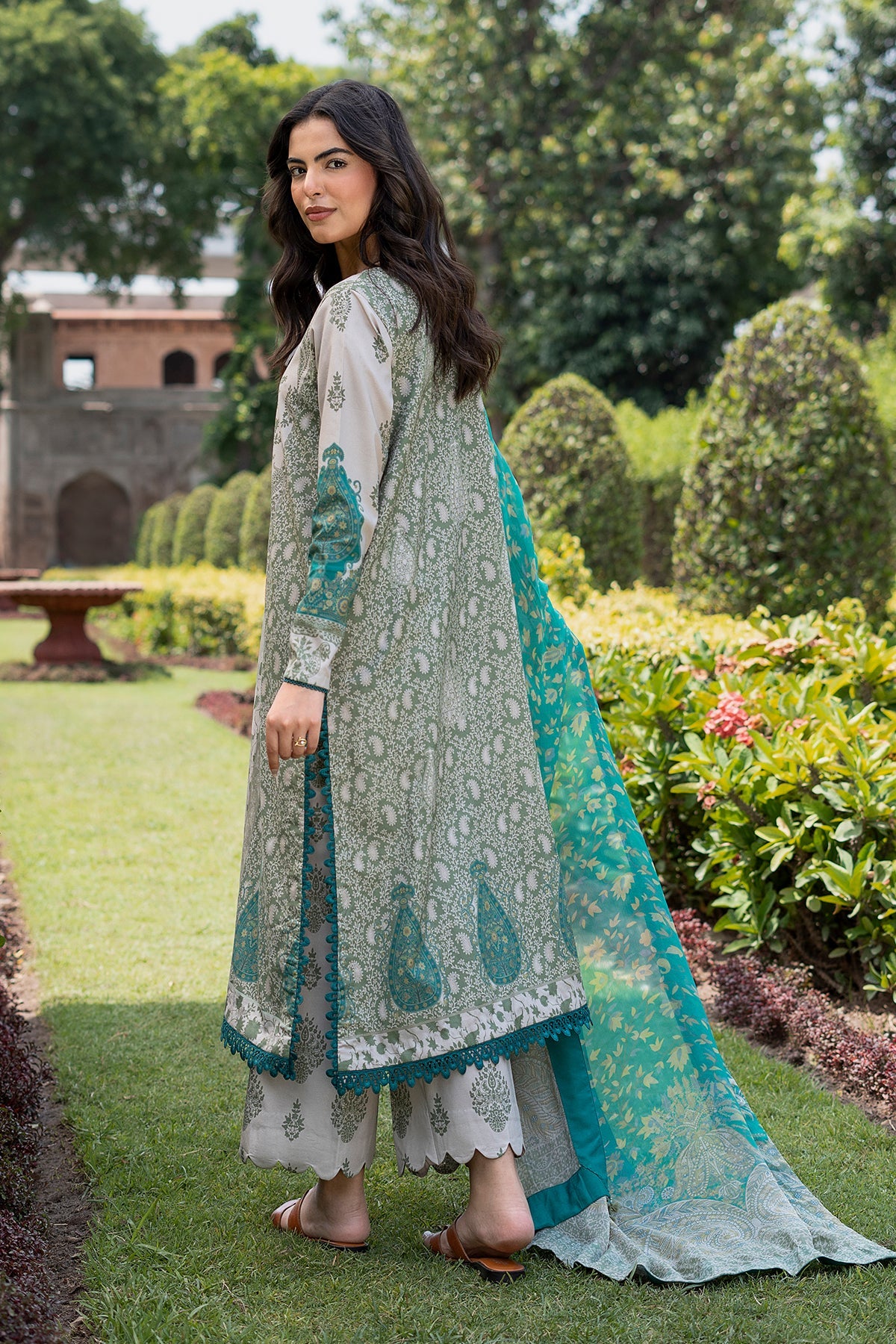 3-PC Unstitched Printed Lawn C-Print Vol 4 CP6-36