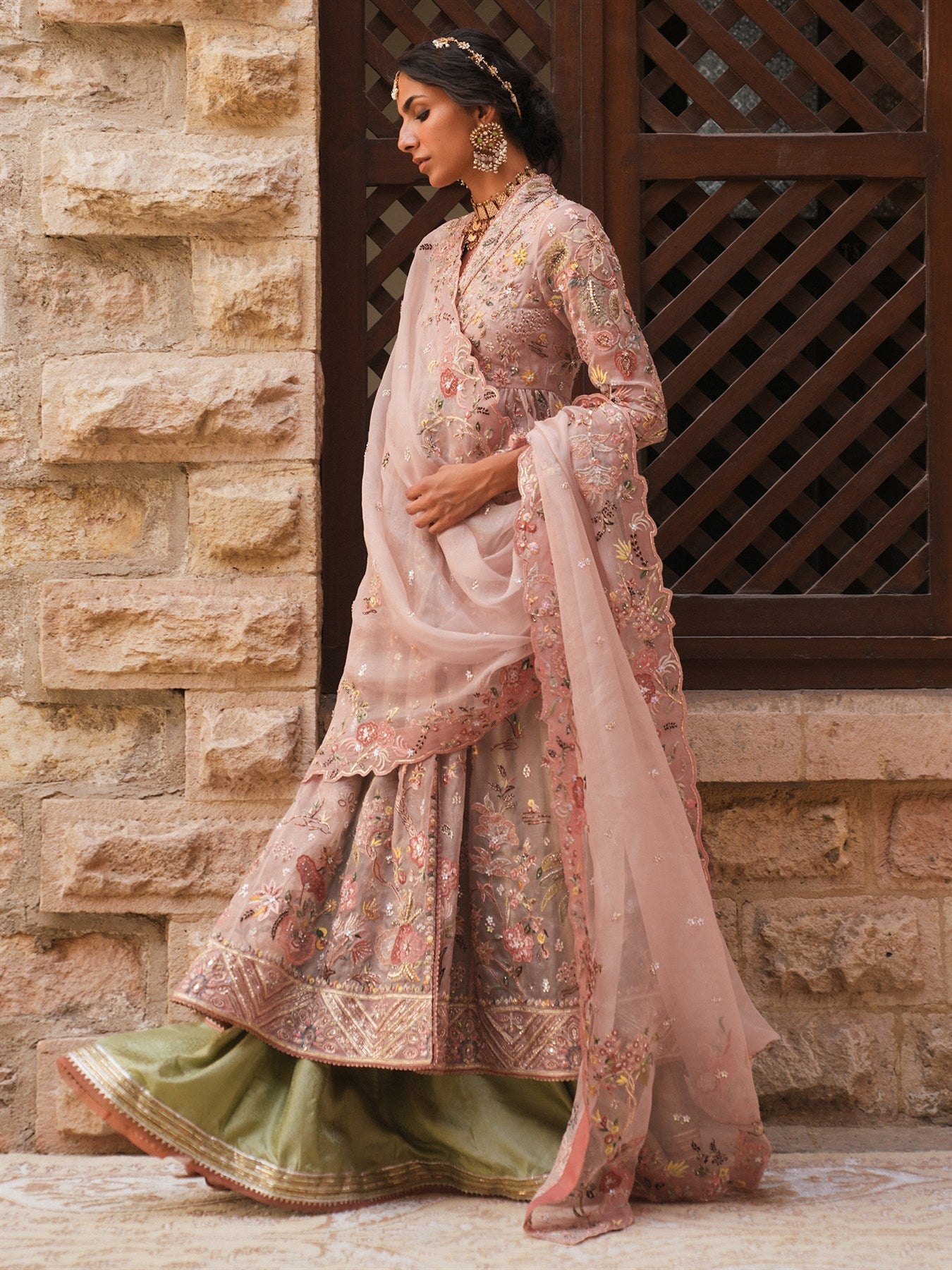 ANGARKHA, LEHENGA & DUPATTA