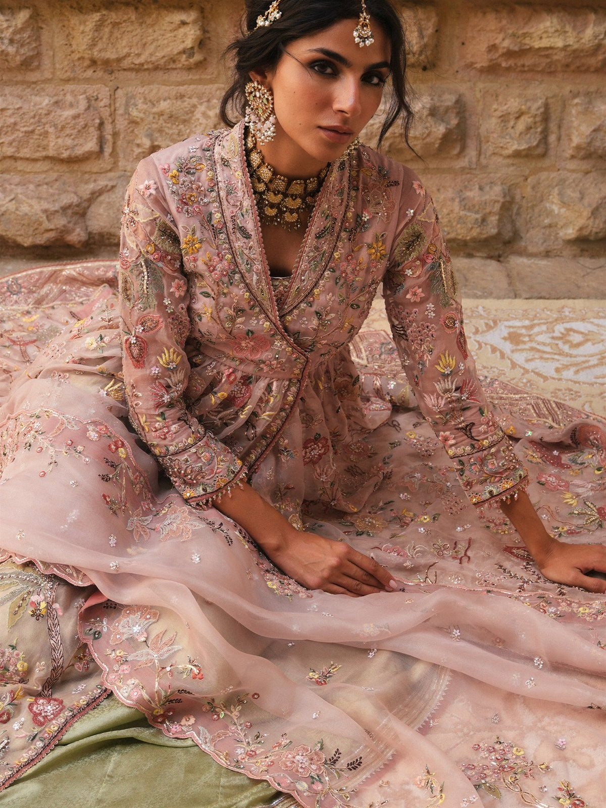 Angarkha, Lehenga & Dupatta