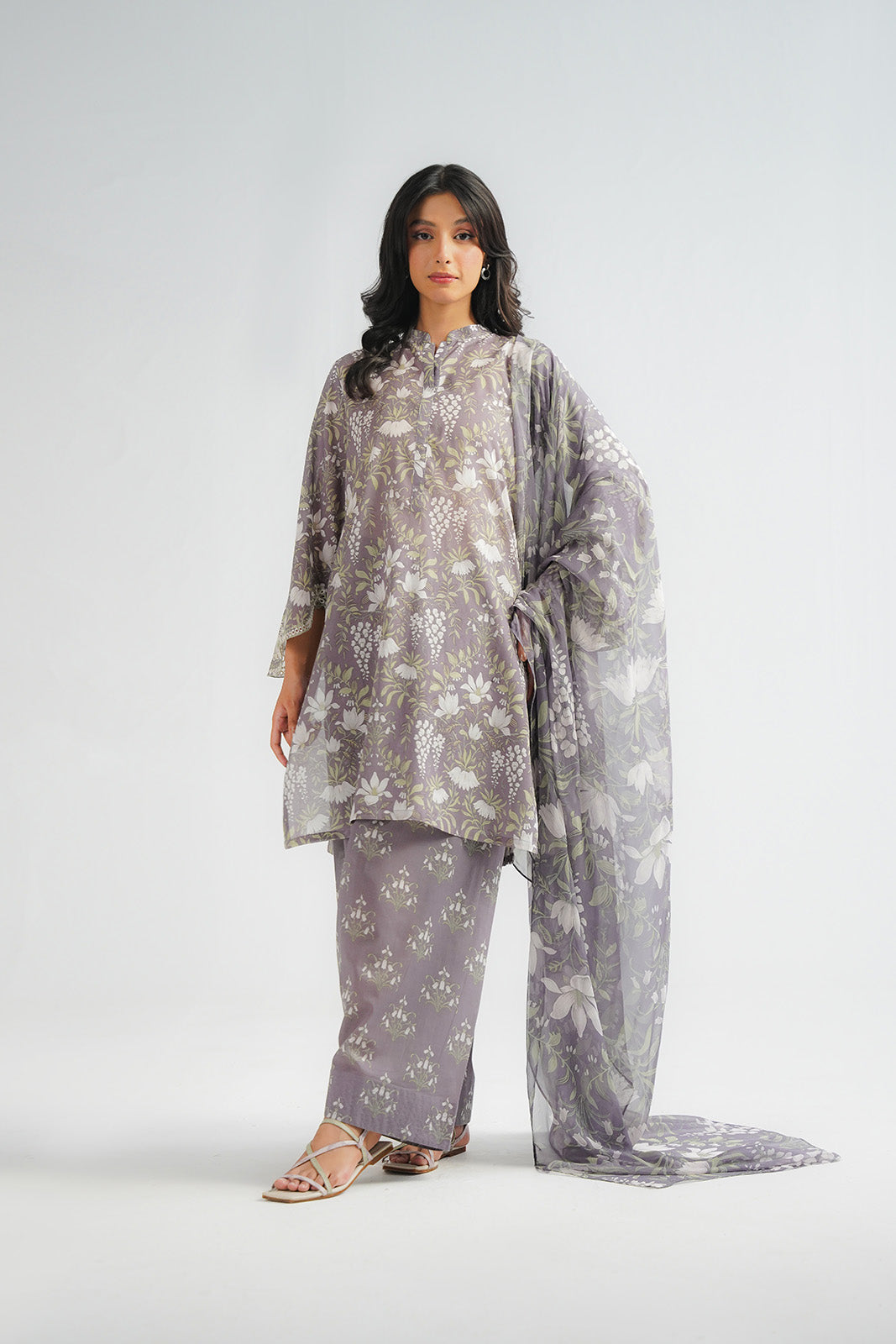 3 Piece Printed Lawn Printed Suit (CP0515)