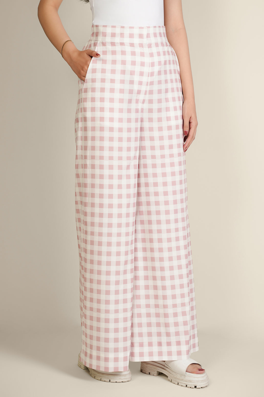 Checkered Pants
