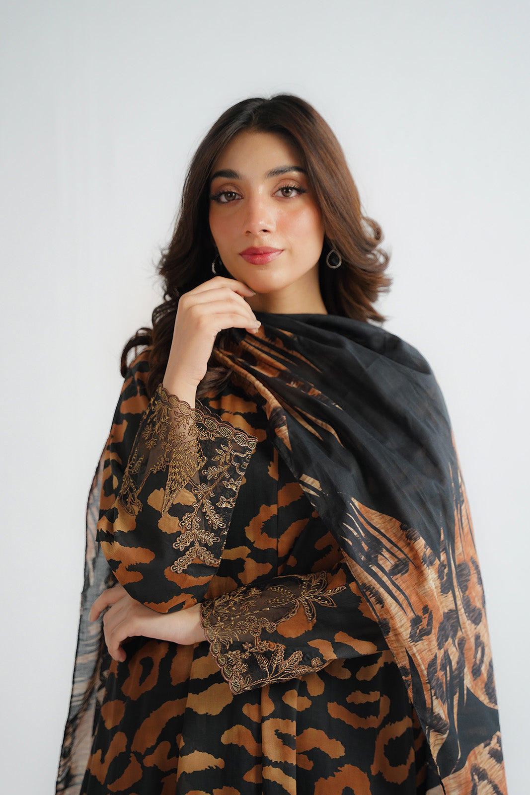 3 Piece Printed Lawn Printed Suit (CP0516)