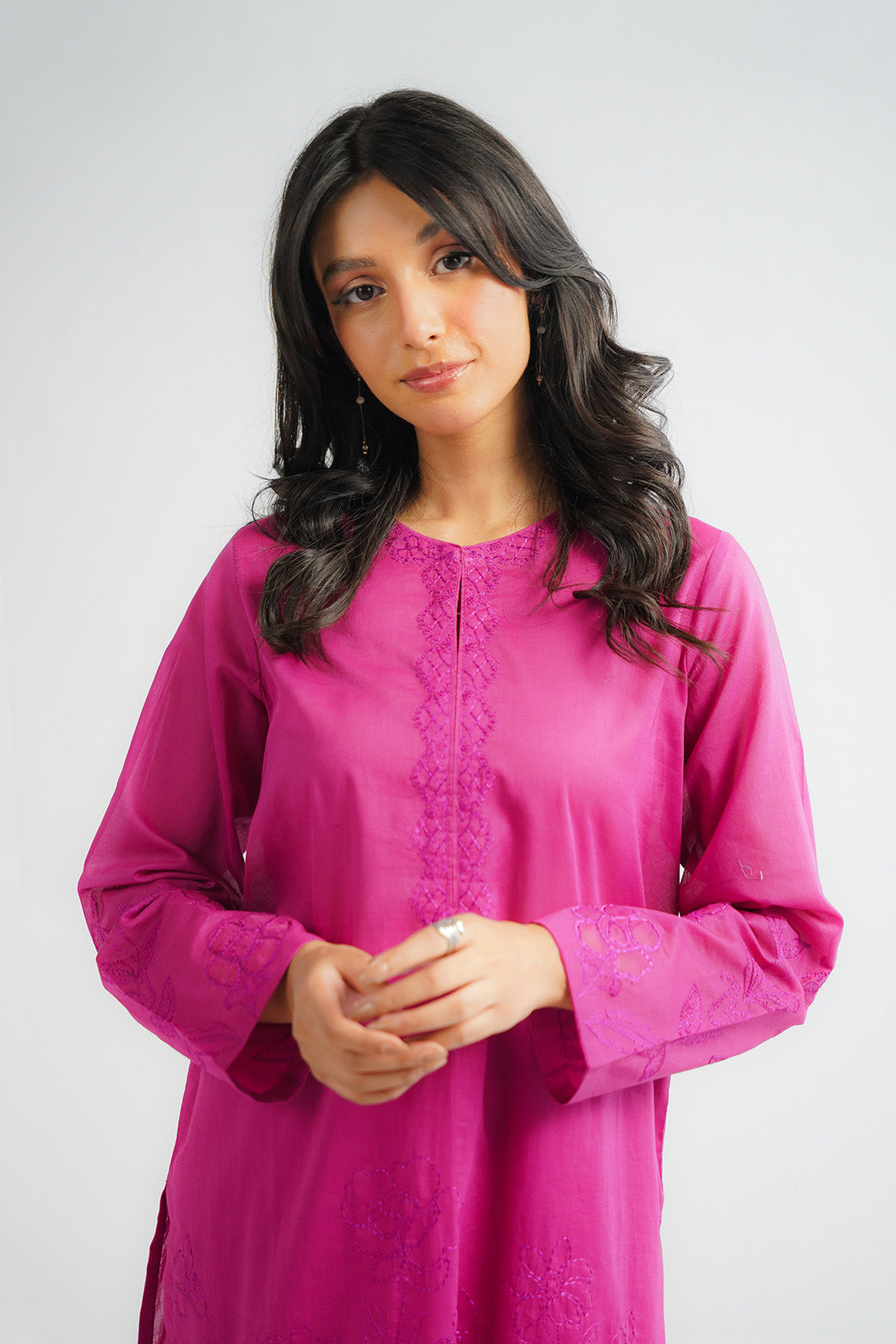 2 Piece Lawn Embroidered Suit (CP0517)