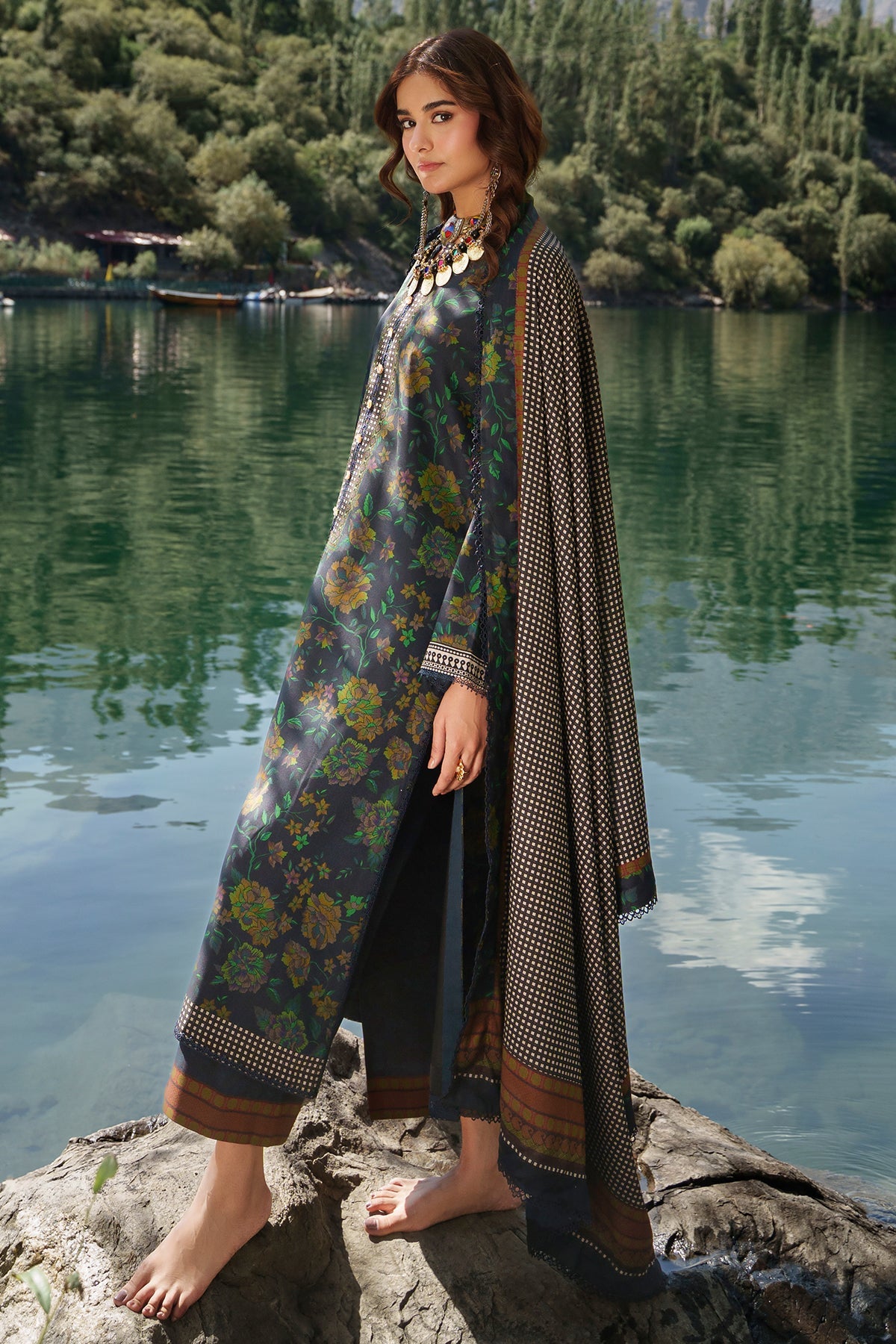 3-PC Stitched Linen Collection CPW6-02P