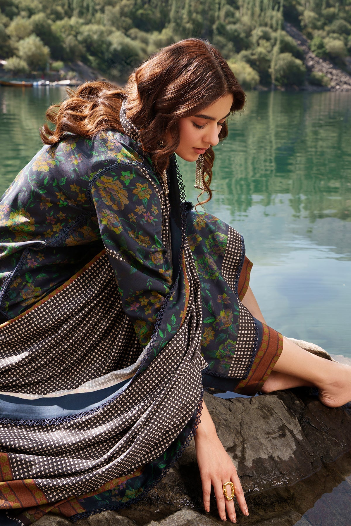 3-PC Stitched Linen Collection CPW6-02P