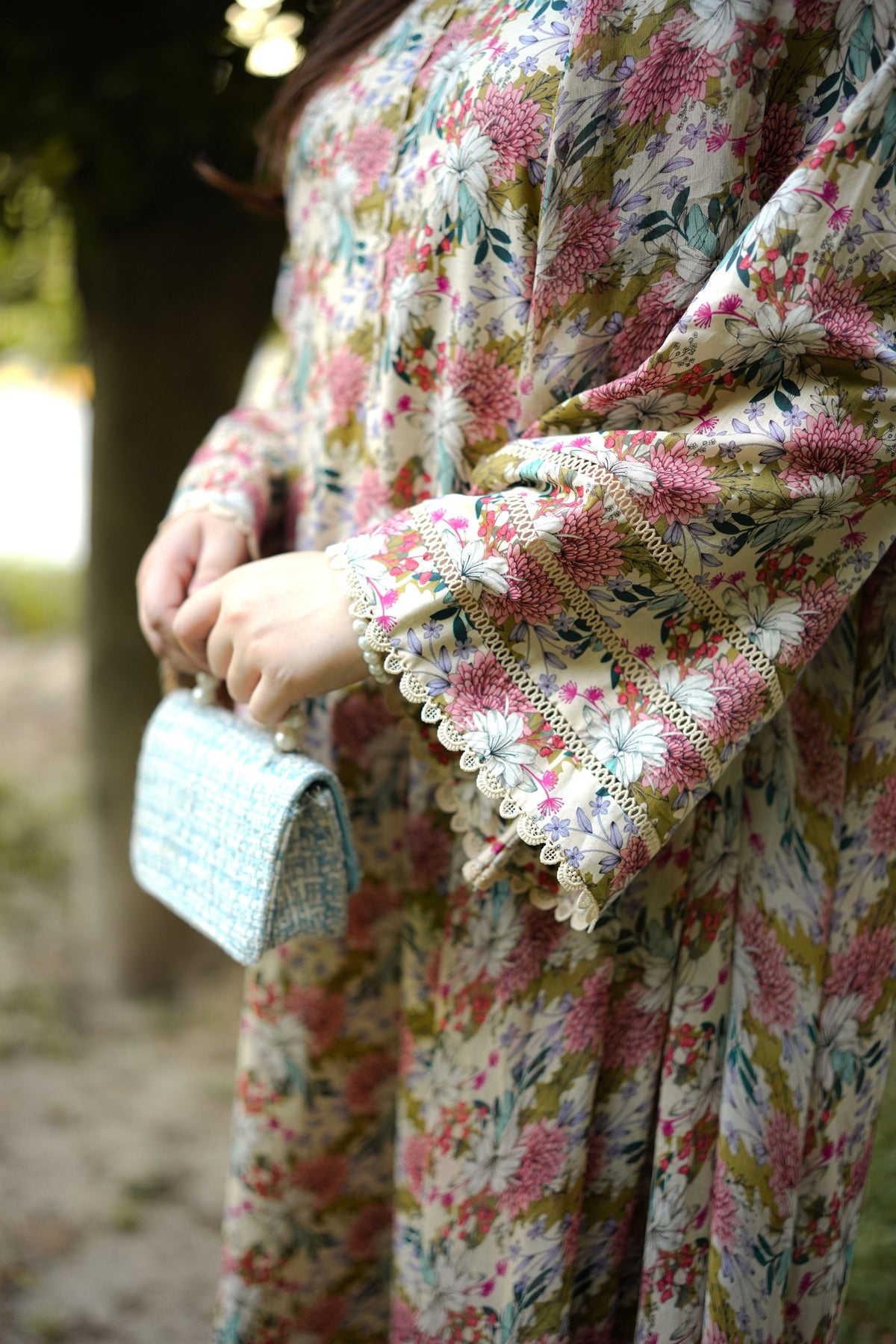 Aneelas Lawn Print Only 3pc Chiffon Duppata [SPR-26-75-A] [Dispatch Time 2 Months]