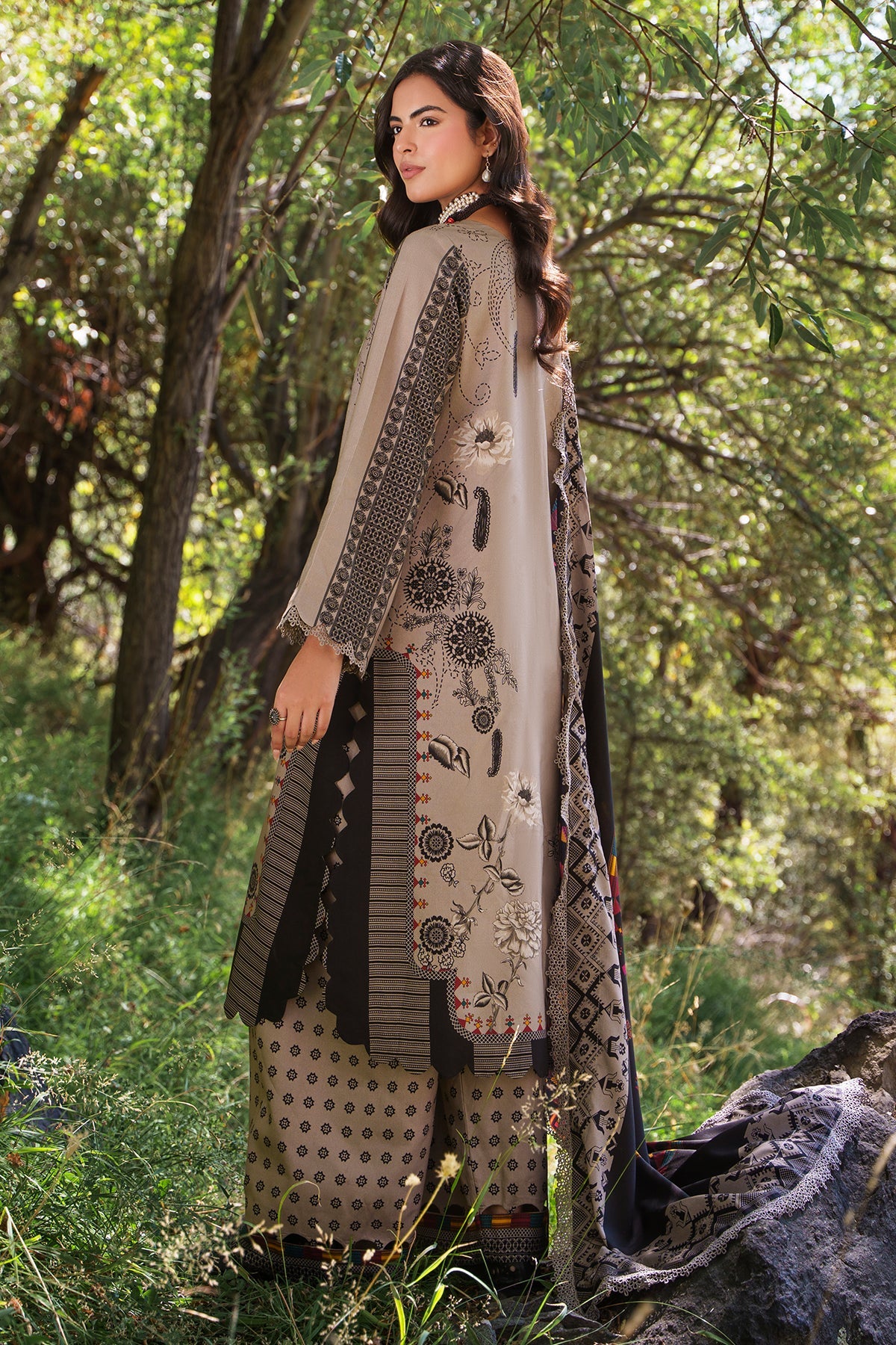 3-PC Stitched Linen Collection CPW6-03P