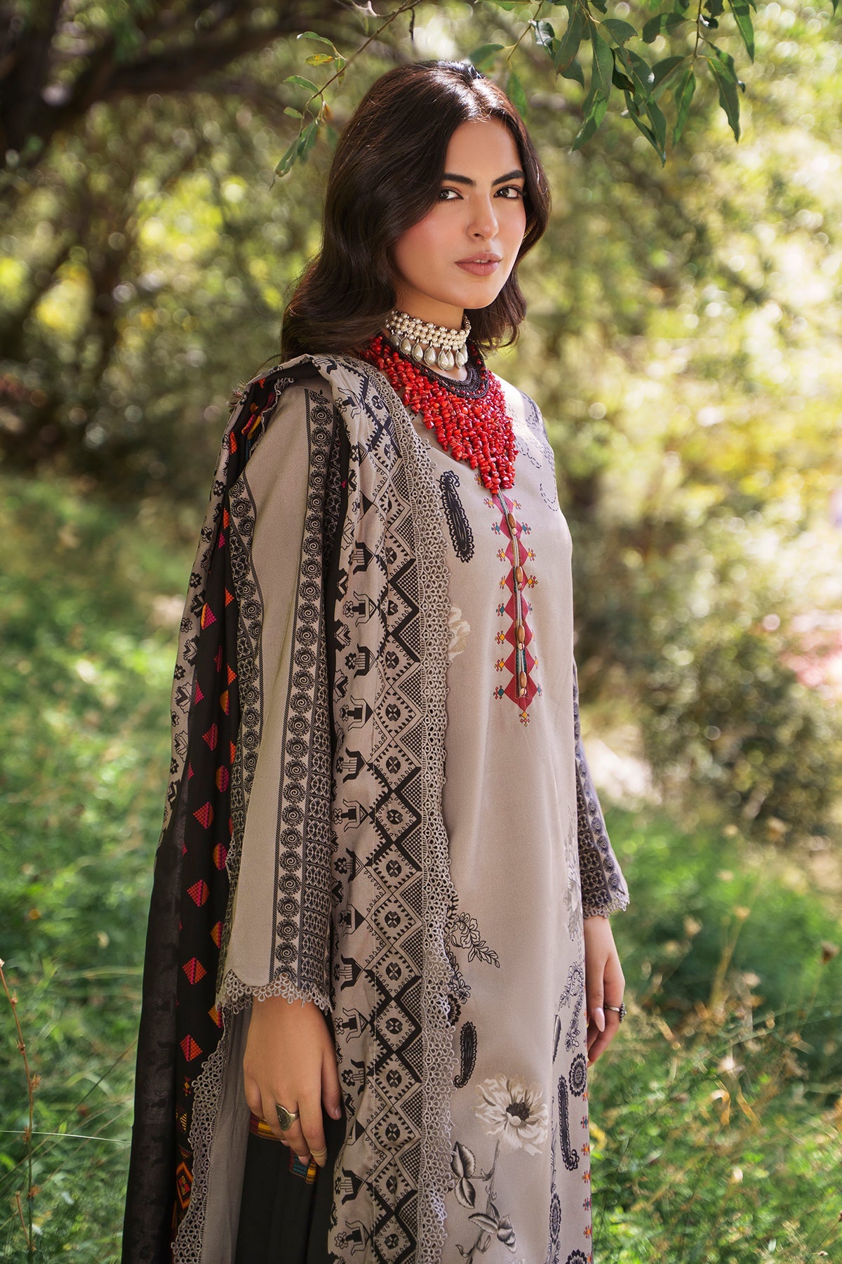 3-PC Unstitched Linen Collection CPW6-03
