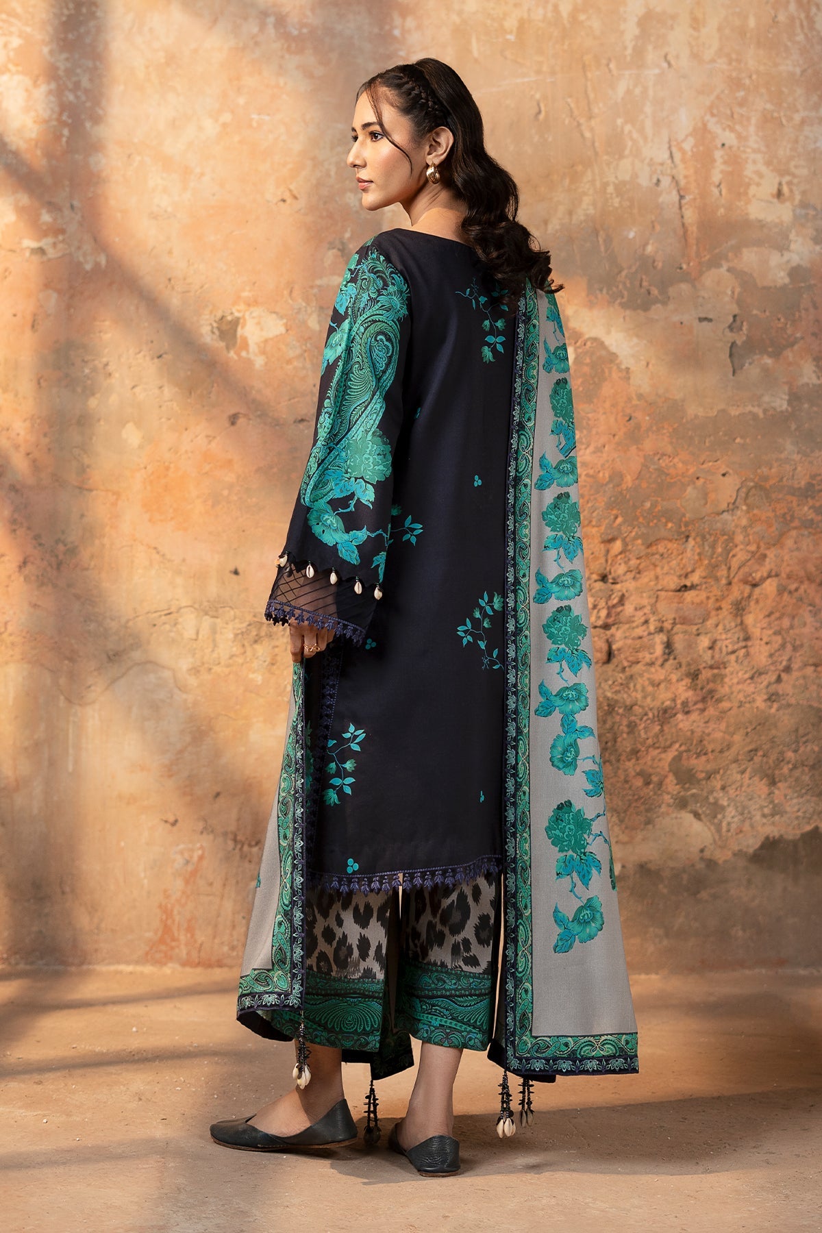 3-pc Unstitched Embroidered Staple DSCW5-10