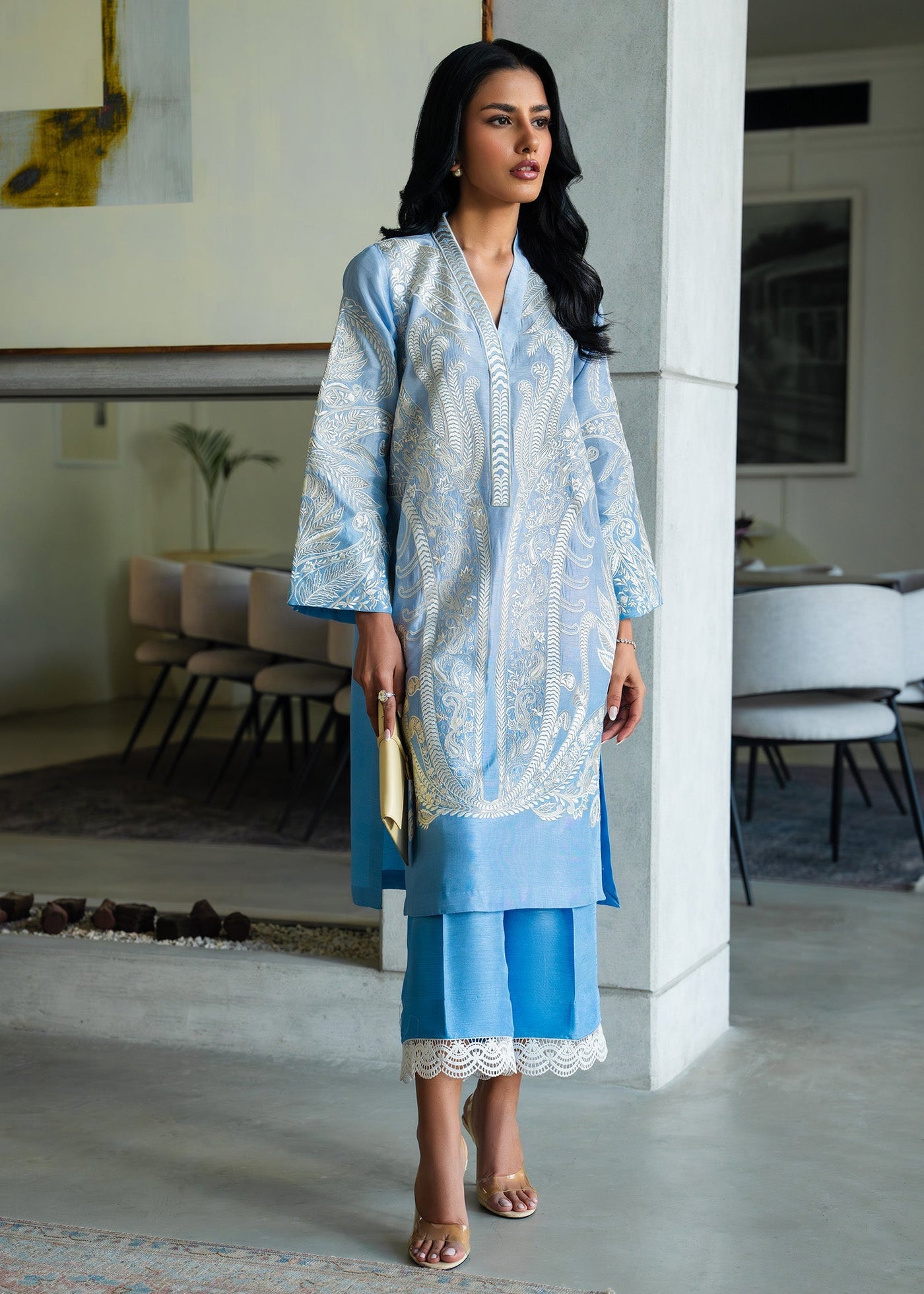 Bliss Regalia Kaftan by Alizay Saad