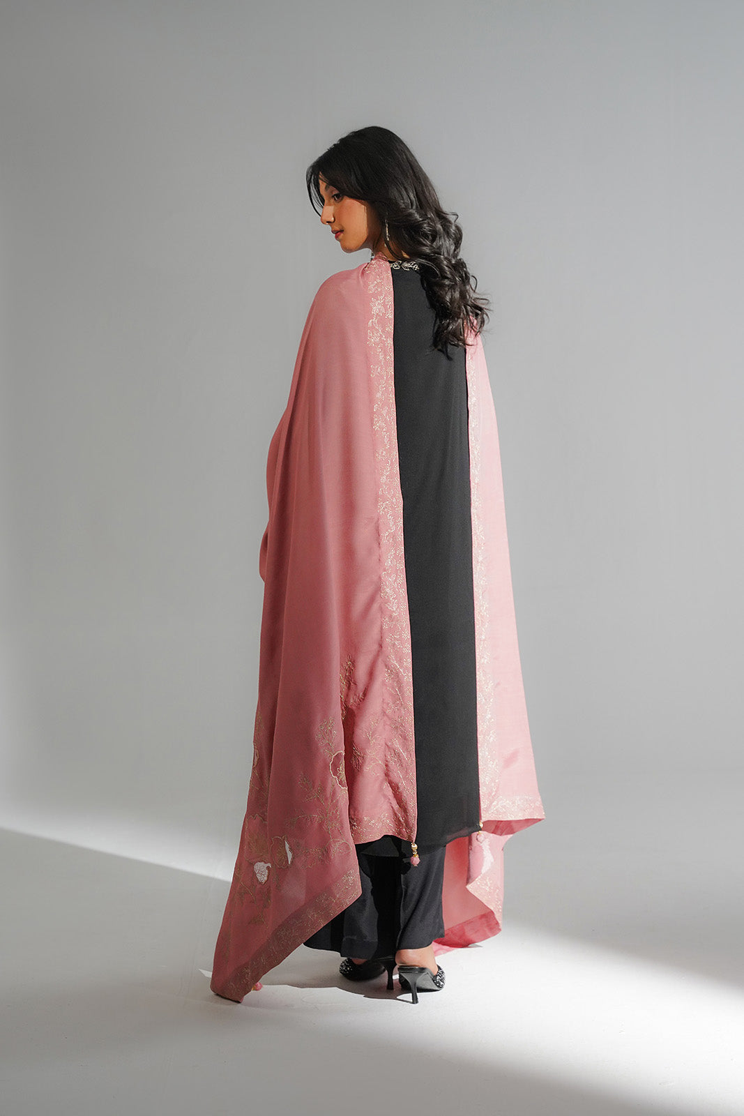 1 Piece Raw Silk Embroidered (FH0029)