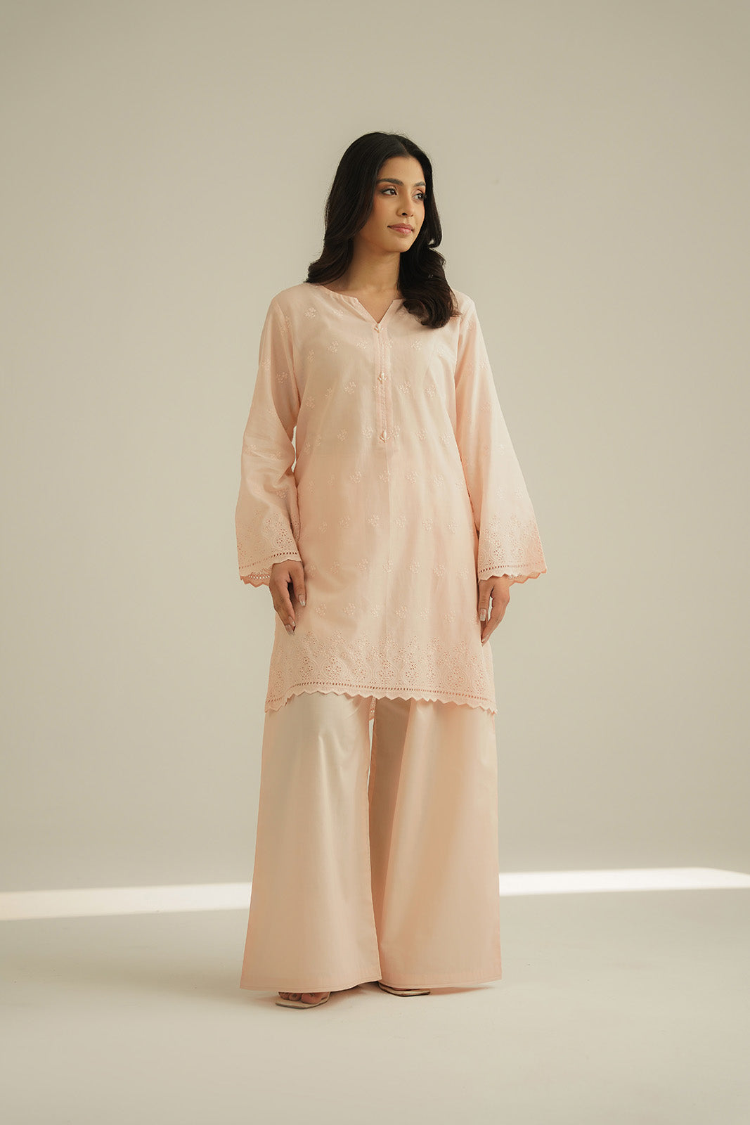 2 Piece Lawn Embroidered Suit (CS0449)