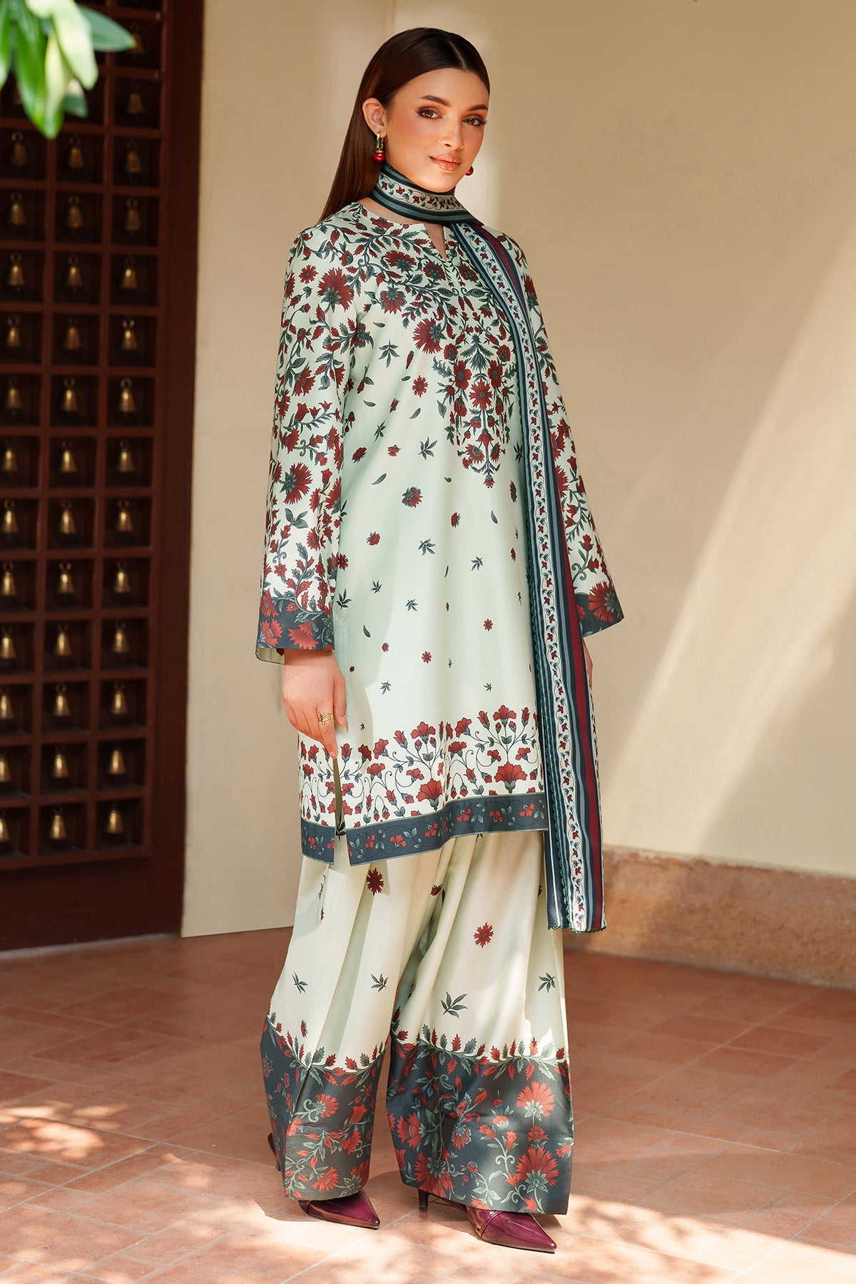 3 Piece Printed Lawn Suit
