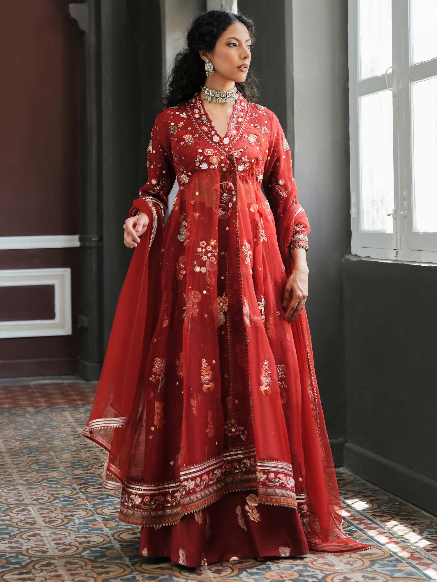 ANGARKHA, LEHENGA & DUPATTAangarkha-lehenga-dupatta-2