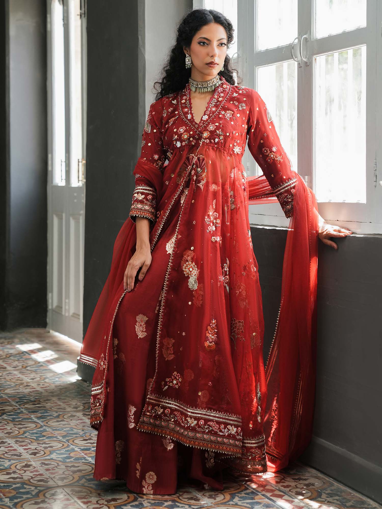 ANGARKHA, LEHENGA & DUPATTAangarkha-lehenga-dupatta-2