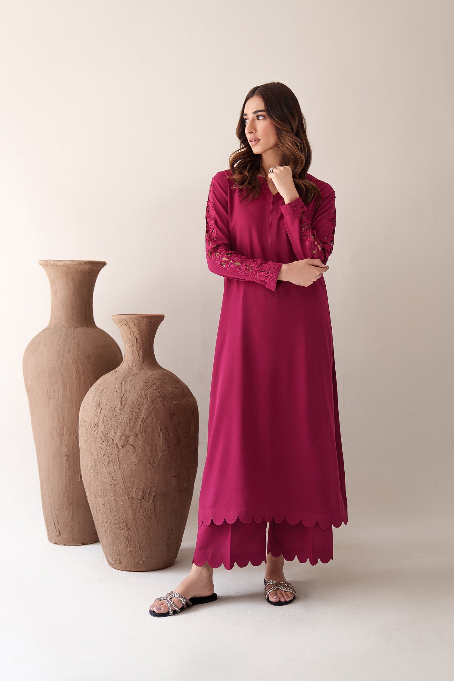 Scarlet Set- 2Pc Solid