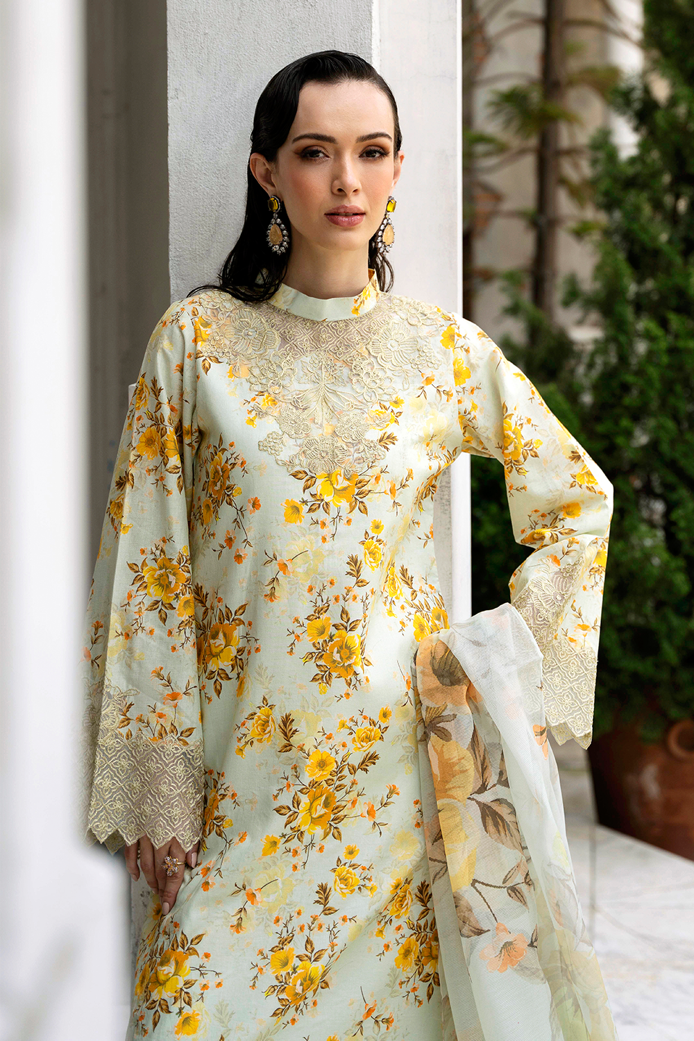 Embroidered Cambric - LF-24-08