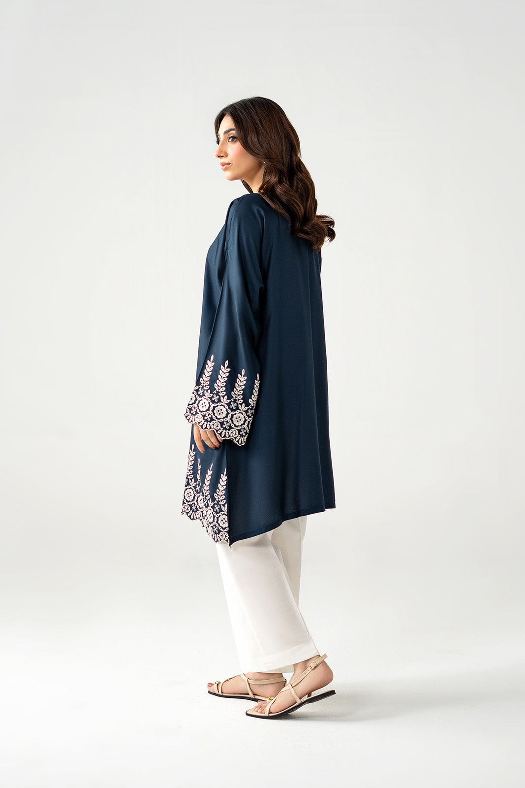 1 Piece Arabic Lawn Embroidered Top (CF0221)