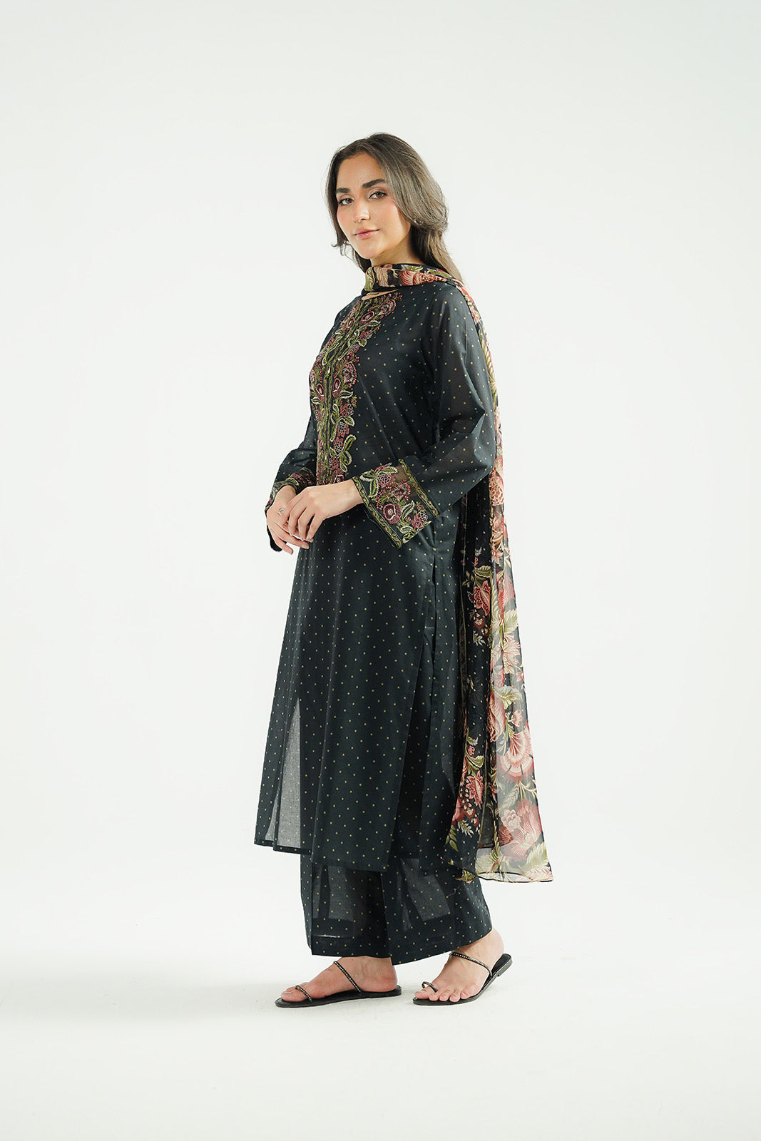 3 Piece Printed Lawn Printed Suit (CP0523)