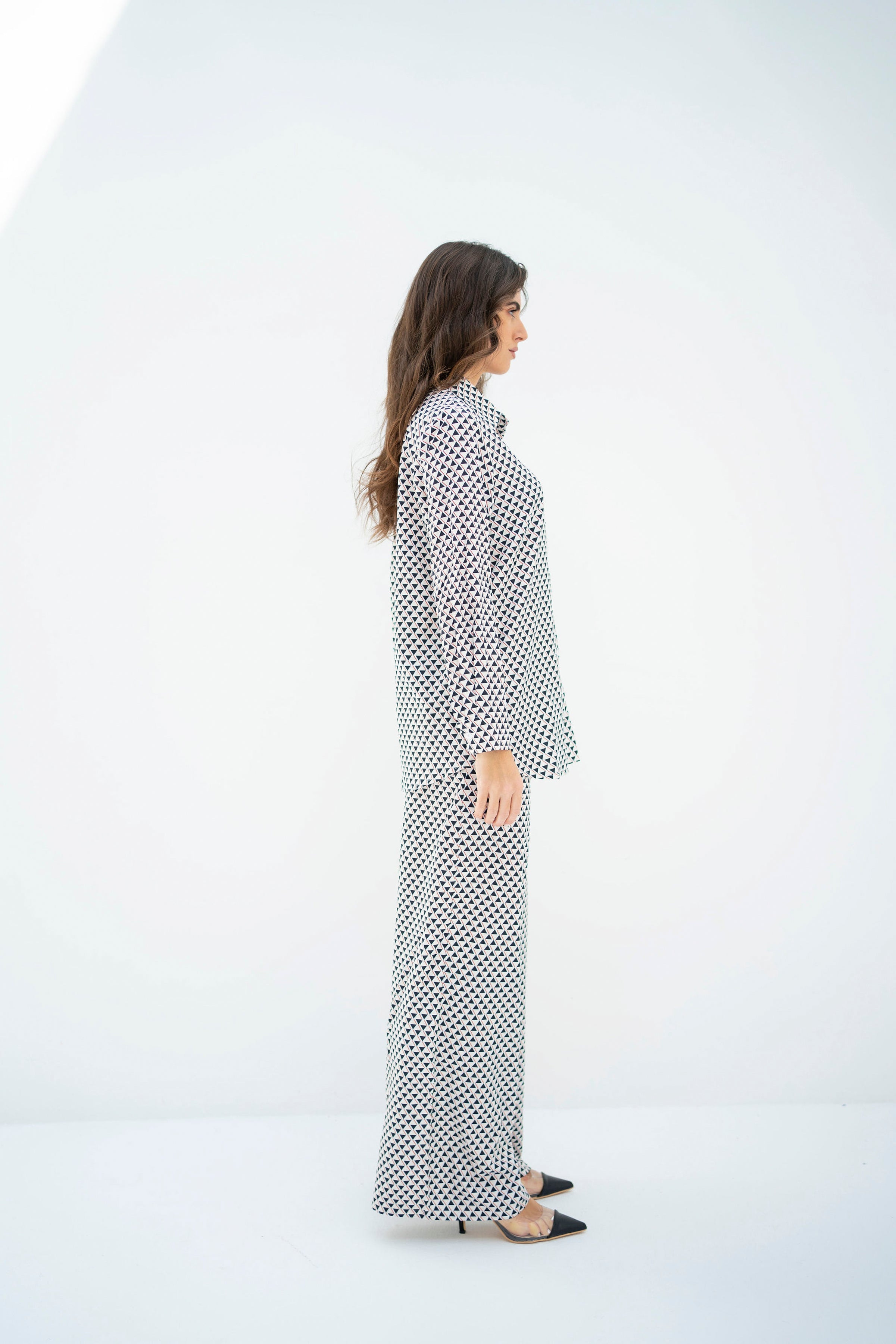 Devin Geometric Patterned Co Ord Set