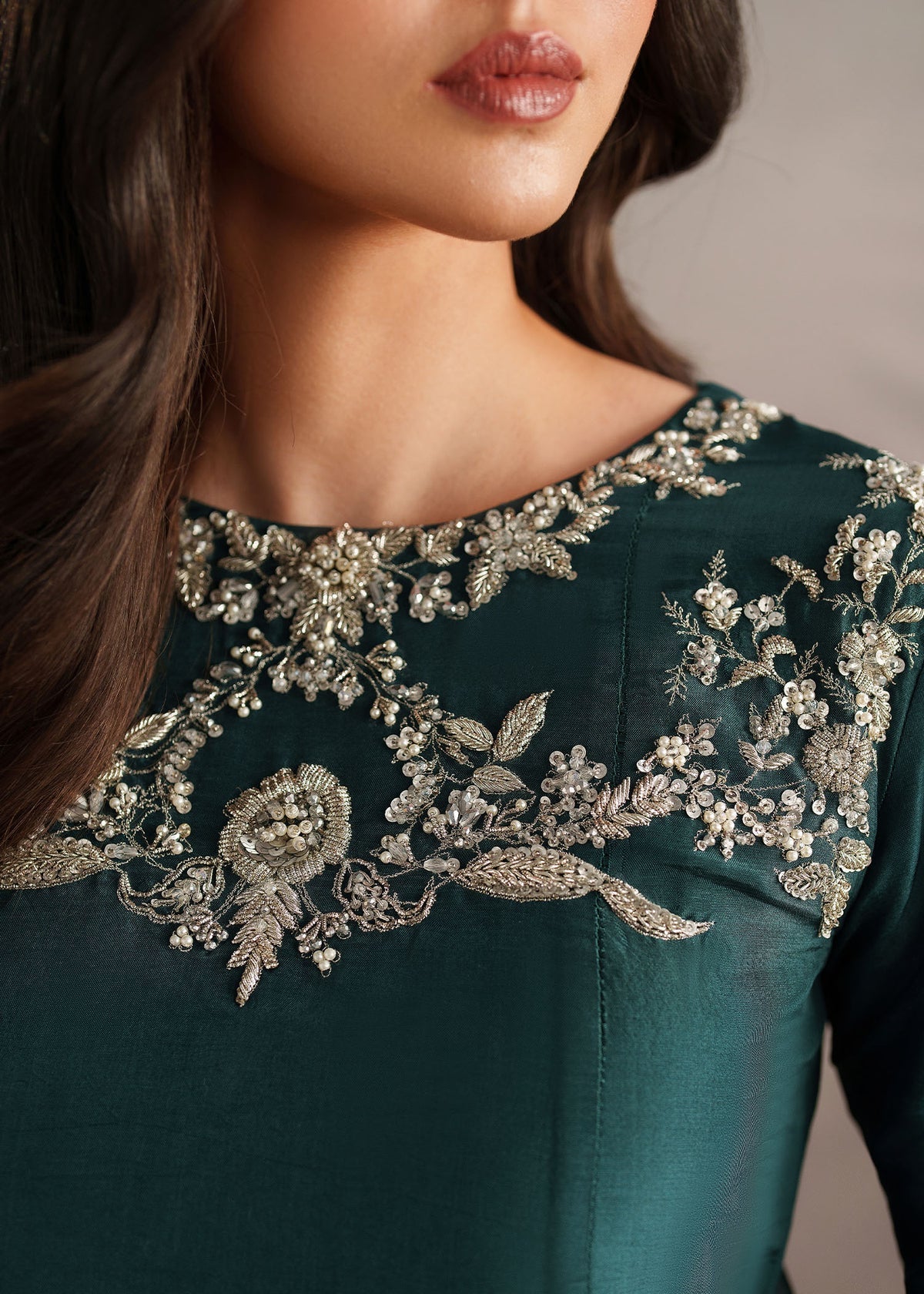 Inara Style — Mairaz Teal Green Three-Piece Suit