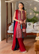 Crimson Elegance - Ready To Ship