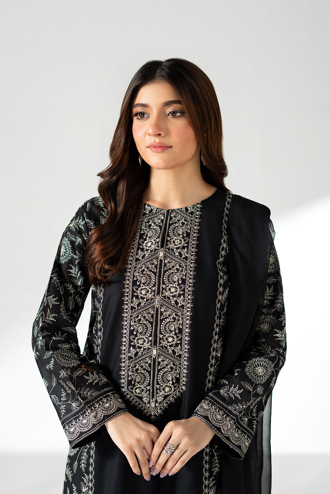 3 Piece Lawn Embroidered Suit (CS0639)