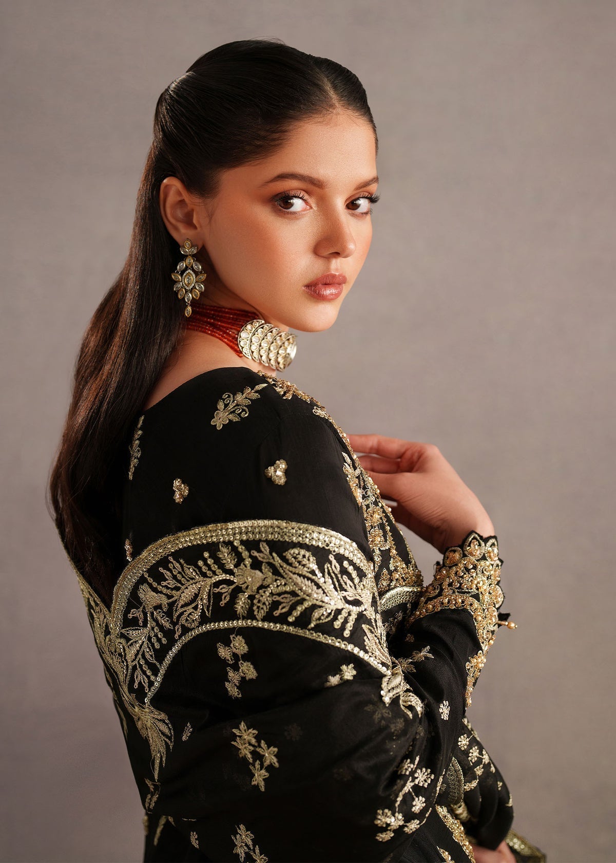 Leia Style — Mairaz Black Three-Piece Suit