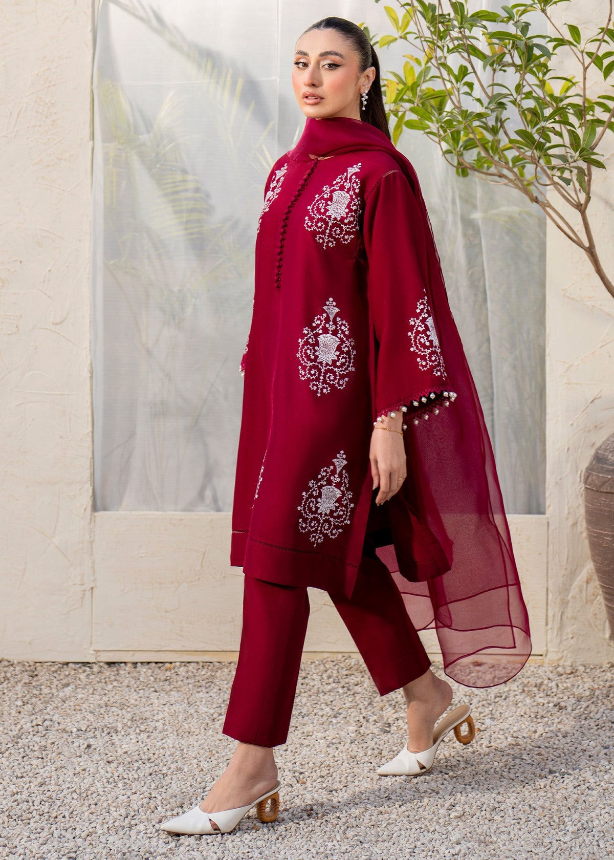 Burgundy Bliss - Ready To Ship
