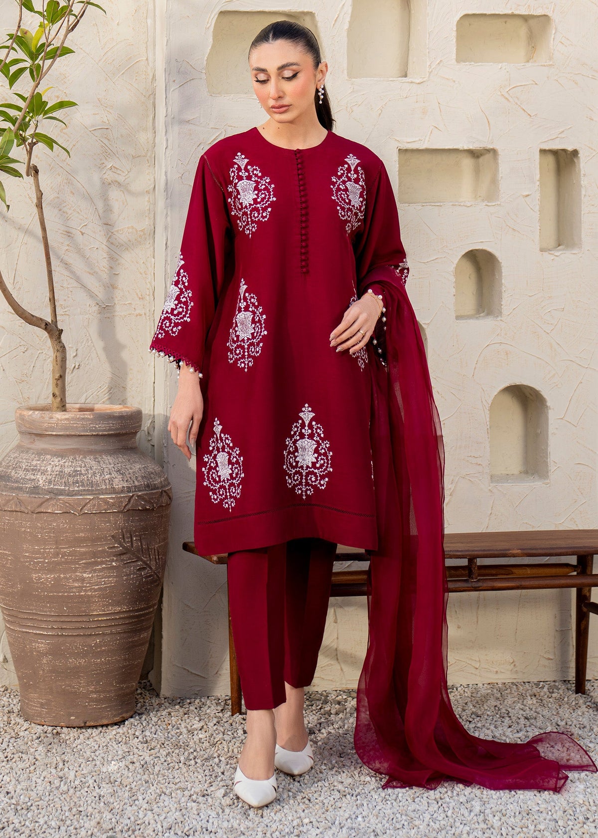 Burgundy Bliss - Ready To Ship