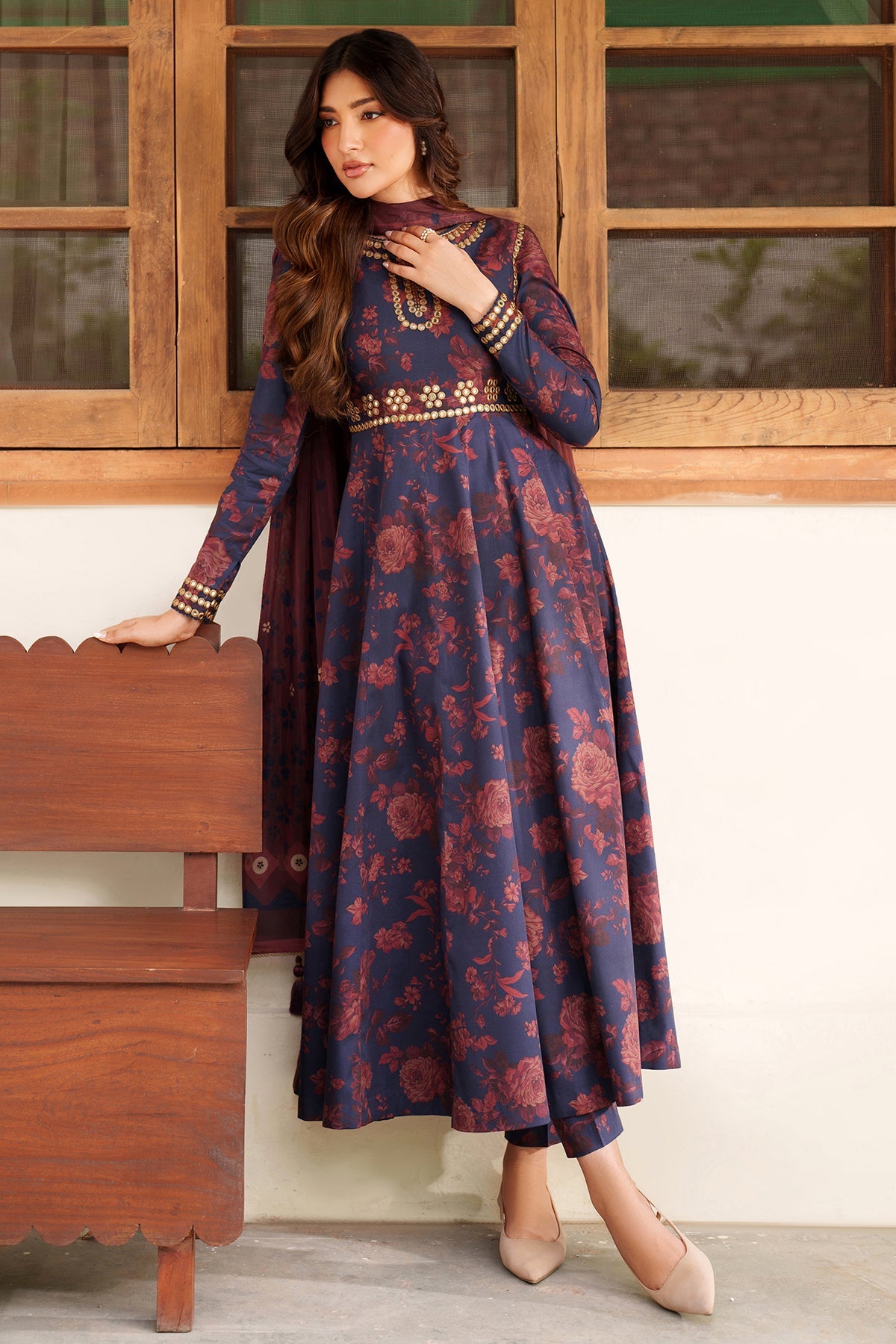 EMBROIDERED PREMIUM VISCOSE RTW-1226