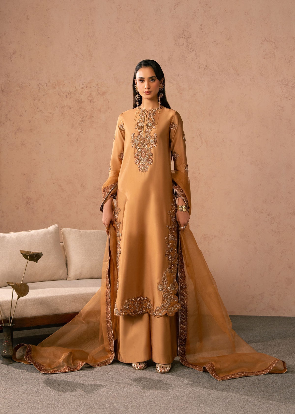 Soleia Style — Mairaz Mocha Three-Piece Suit