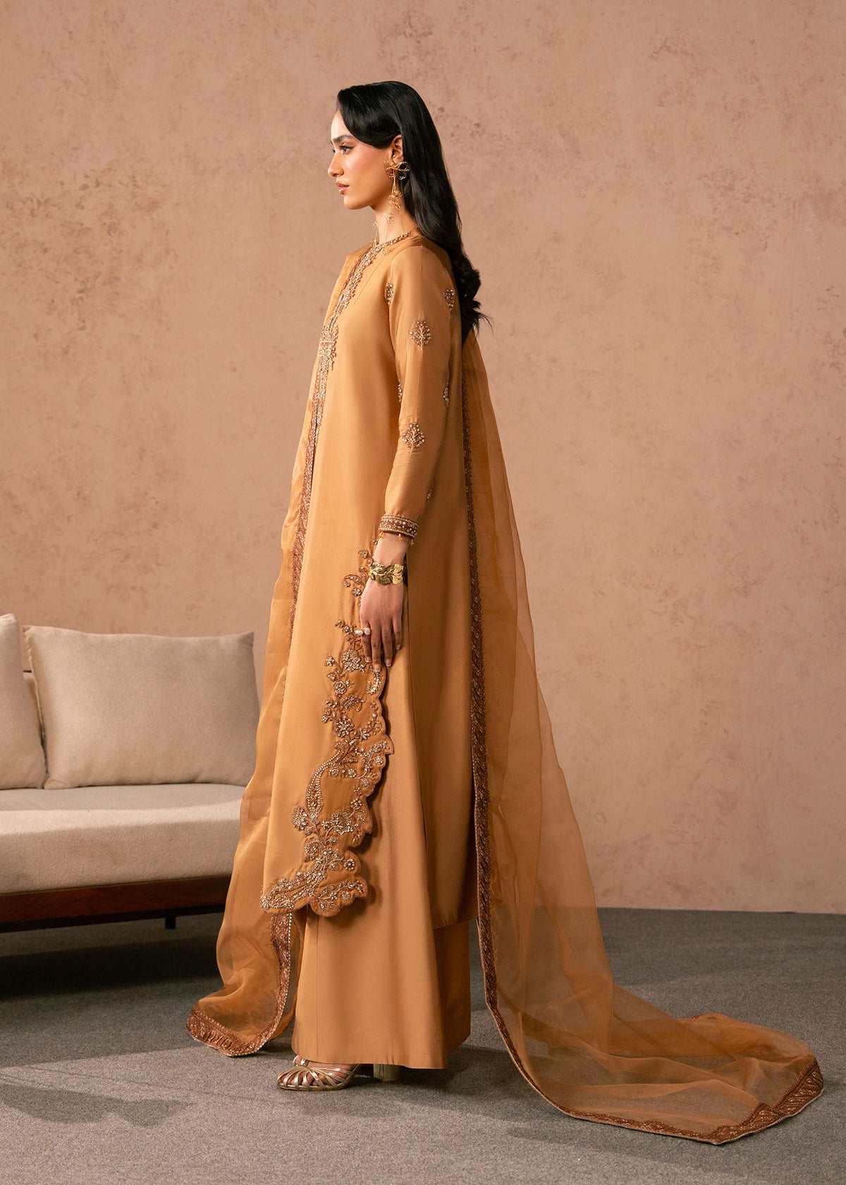 Soleia Style — Mairaz Mocha Three-Piece Suit