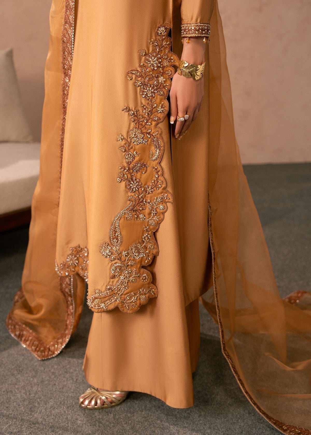 Soleia Style — Mairaz Mocha Three-Piece Suit