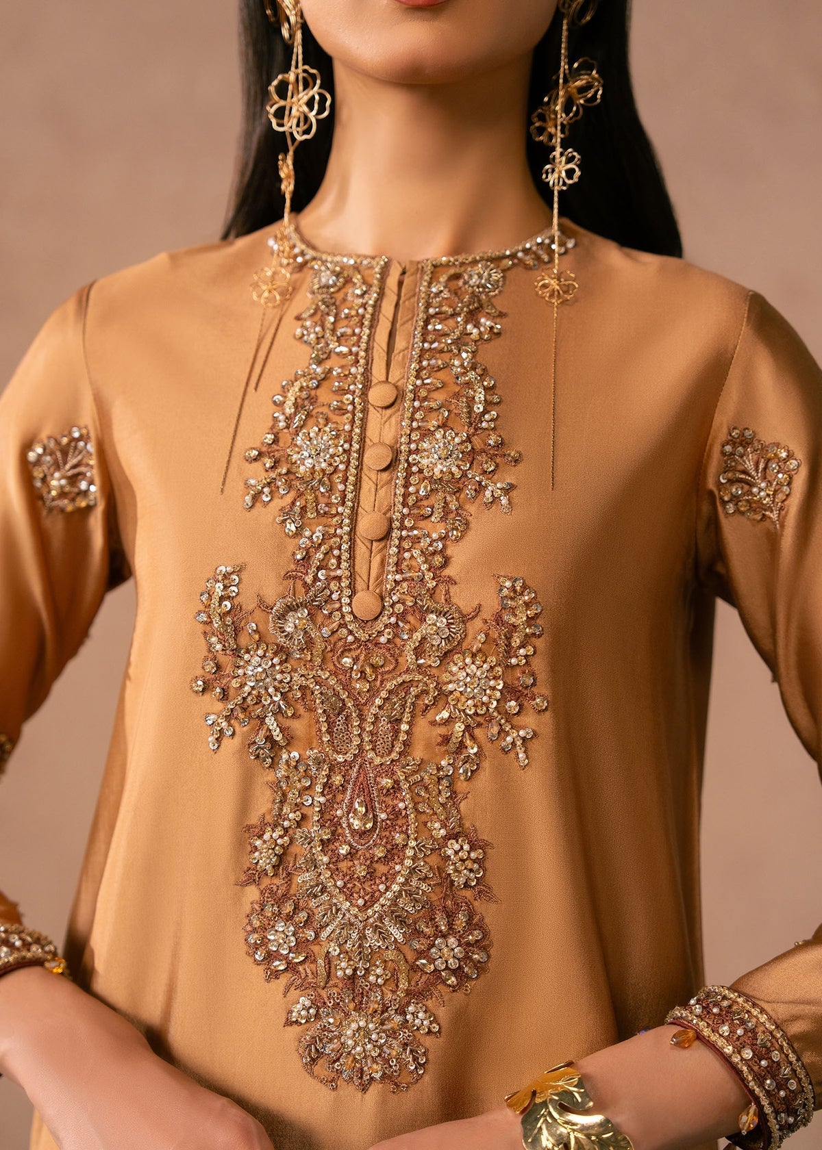 Soleia Style — Mairaz Mocha Three-Piece Suit