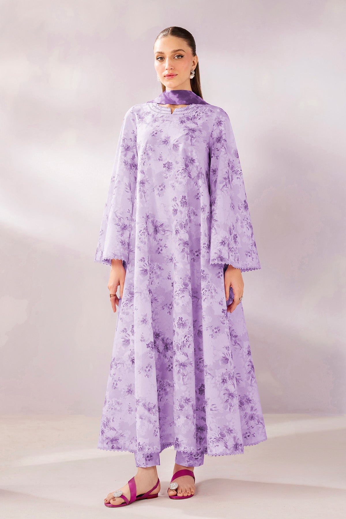 Digital Printed Lawn Rtw-1275