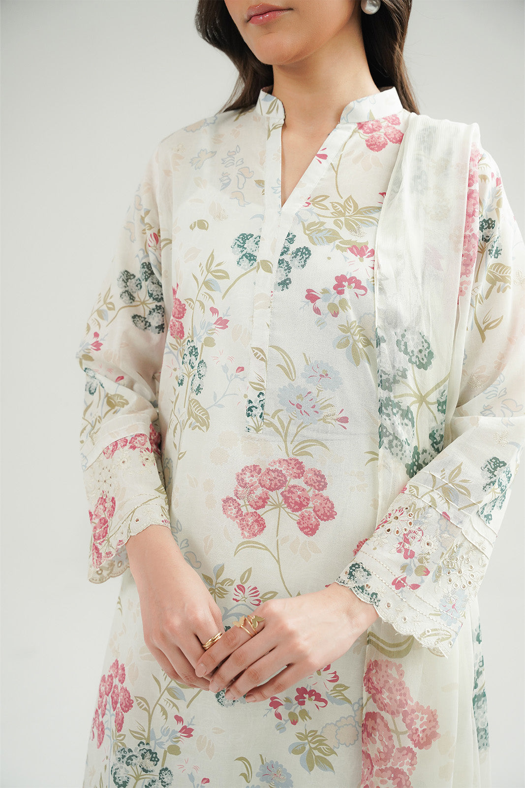 3 Piece Printed Lawn Printed Suit (CP0424)