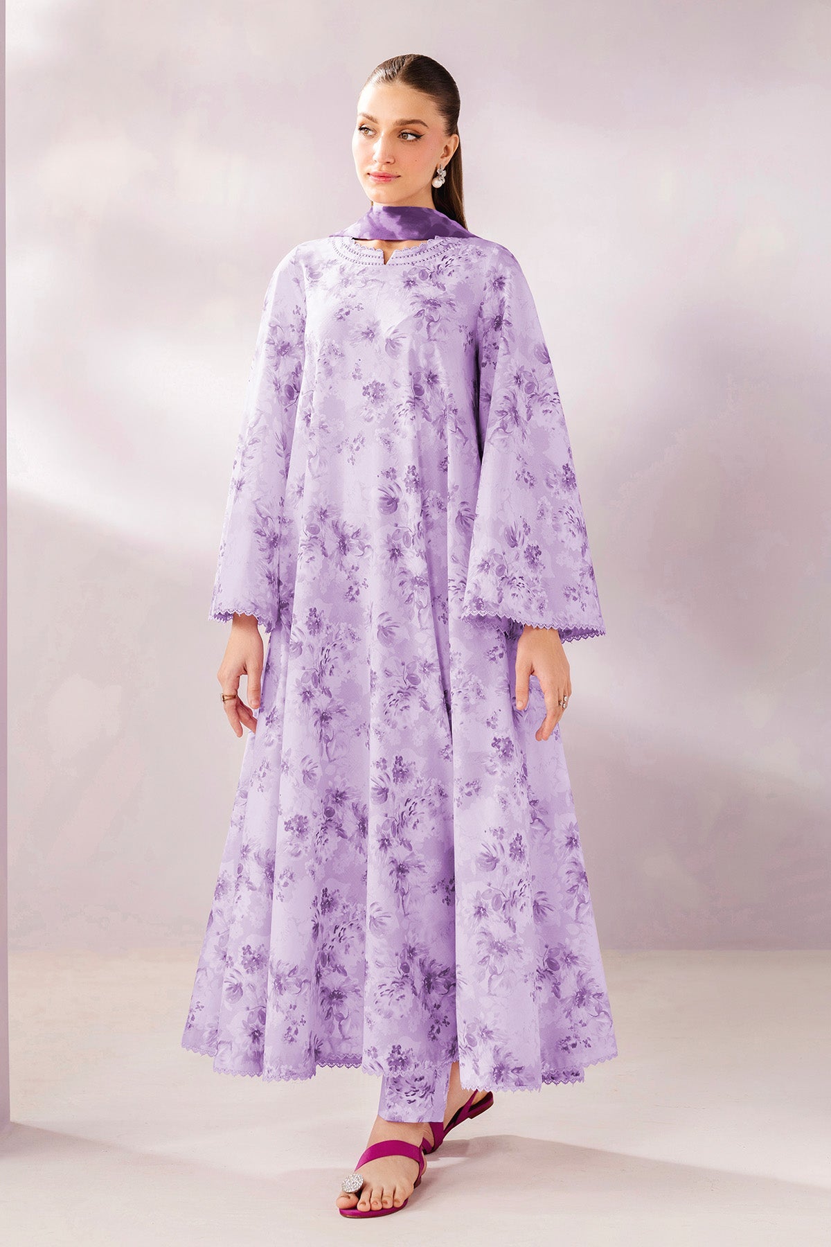 Digital Printed Lawn Rtw-1275
