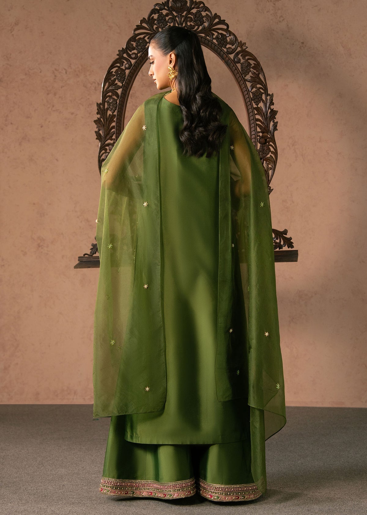 Esma Style — Mairaz Deep Green Three-Piece Suit